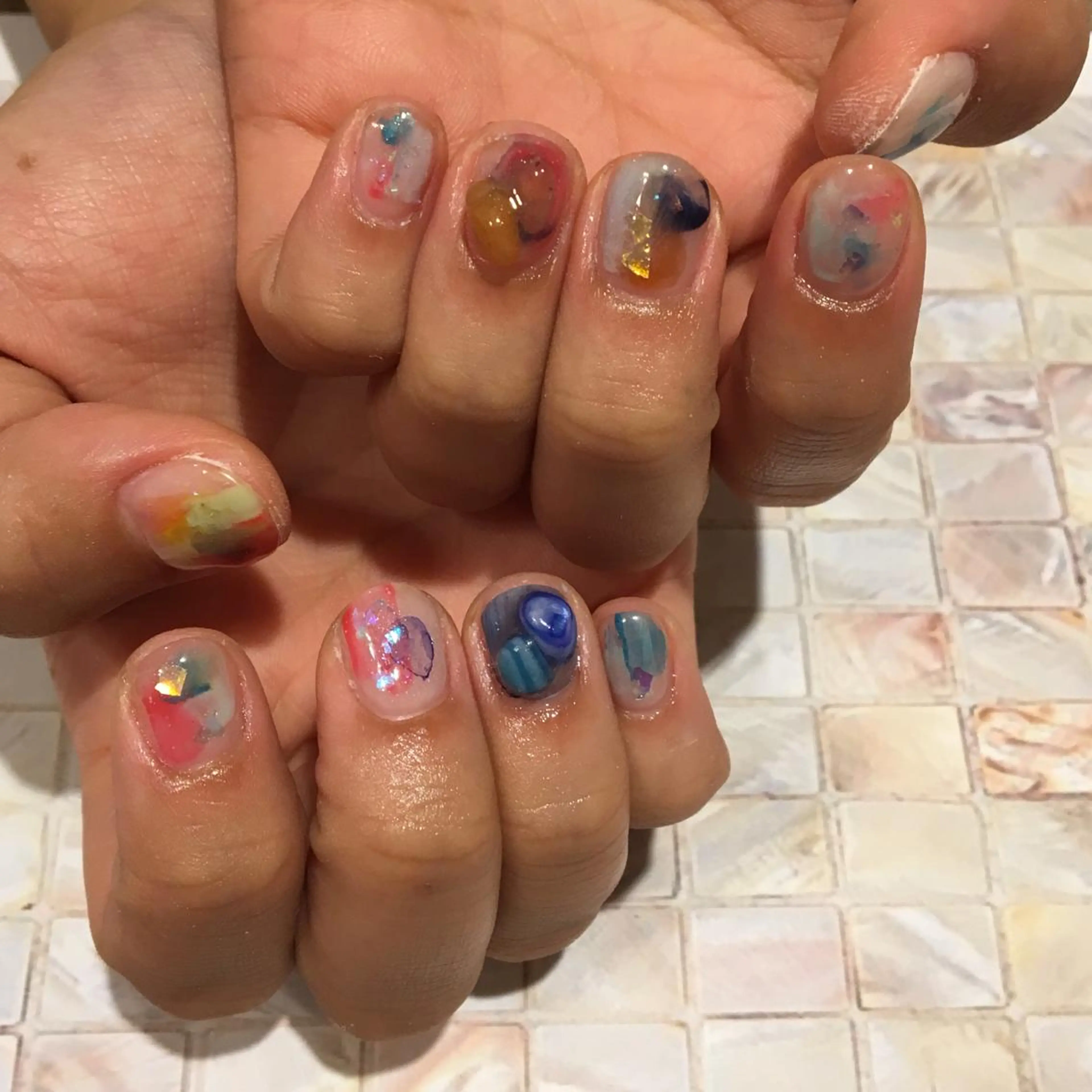 ネイル アートネイル ハンドネイル ERI Nailistのネイルデザイン