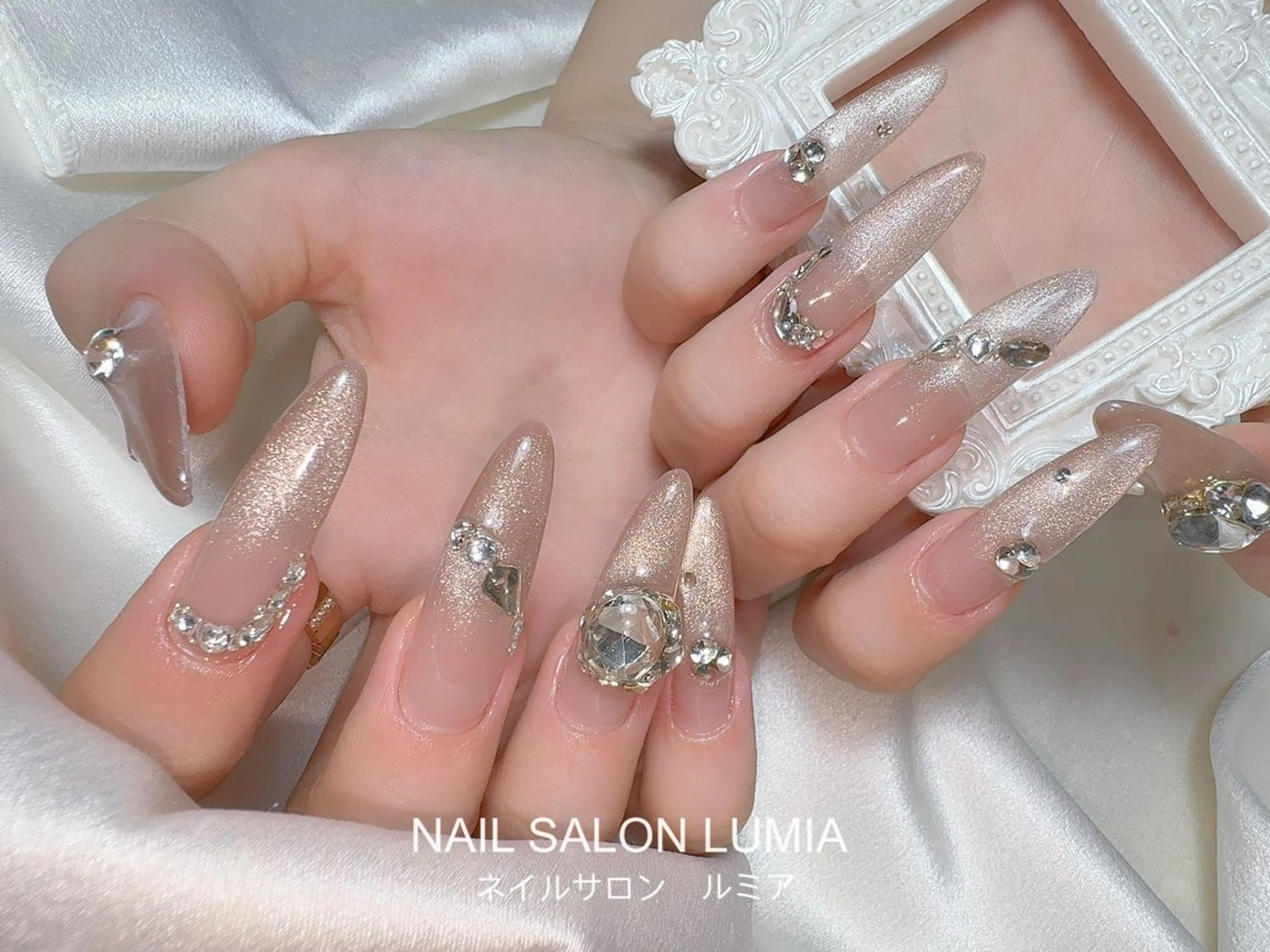 ネイル ハンドネイル ネイルサロン ルミア Lumia 店長のネイルデザイン