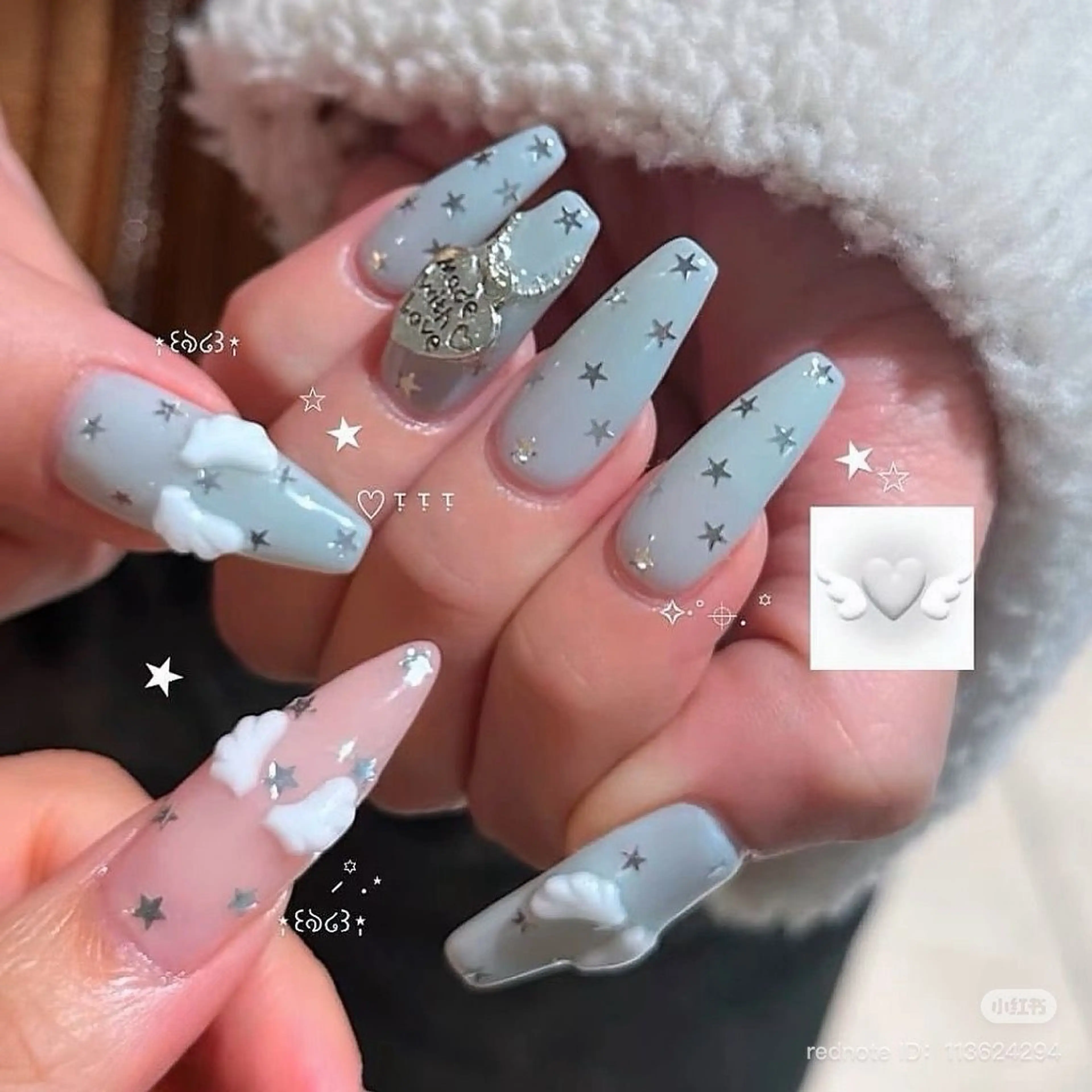 ネイル アートネイル 長さ出し ジェルネイル 韓国ネイル マグネットネイル ハンドネイル Cloudy Chan Nailのネイルデザイン