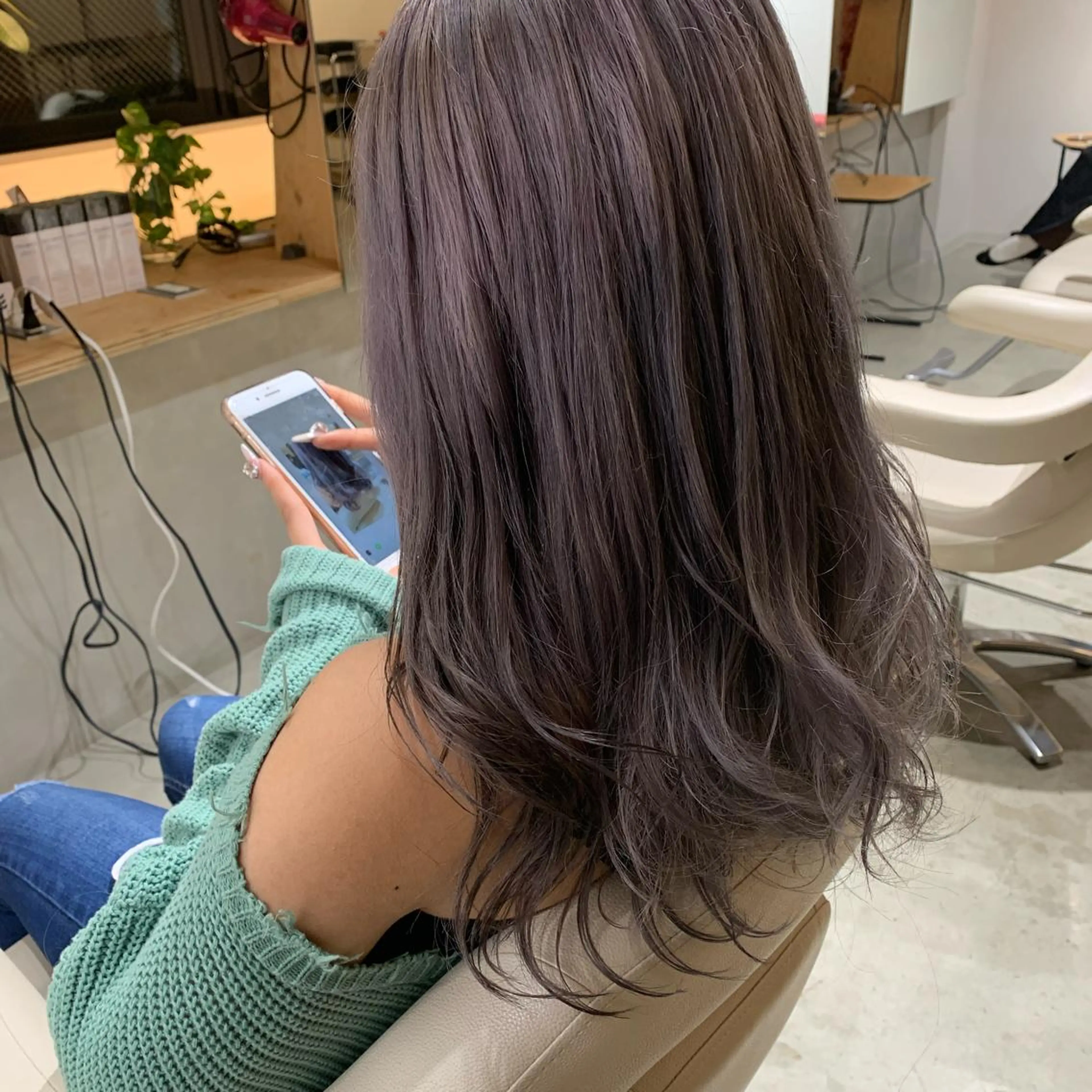 カラー 🍃marina🍃 韓国ヘア/Aujuaのヘアスタイル