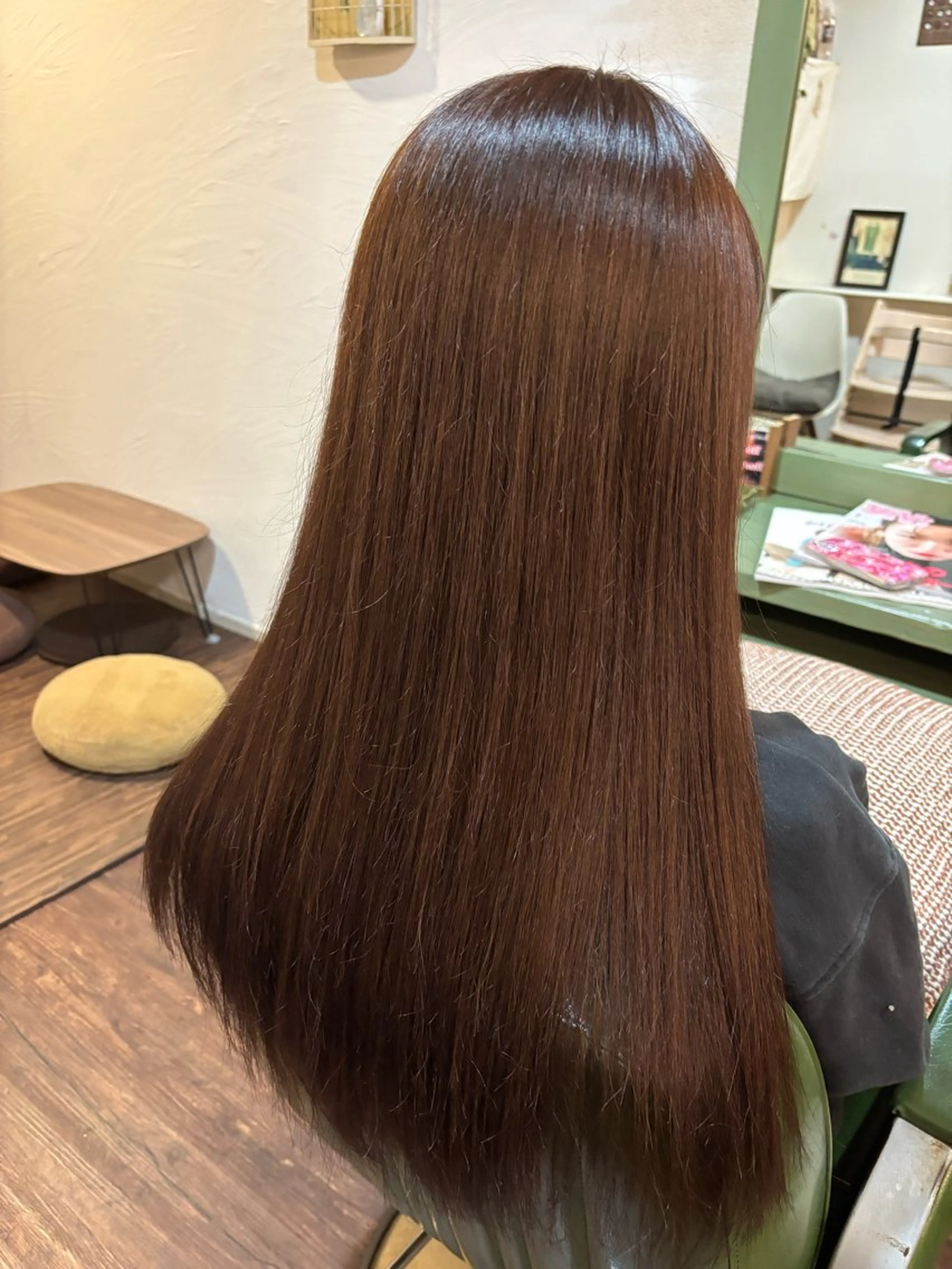 カラー アカリ😸🫶 カラーリスト🧡のヘアスタイル