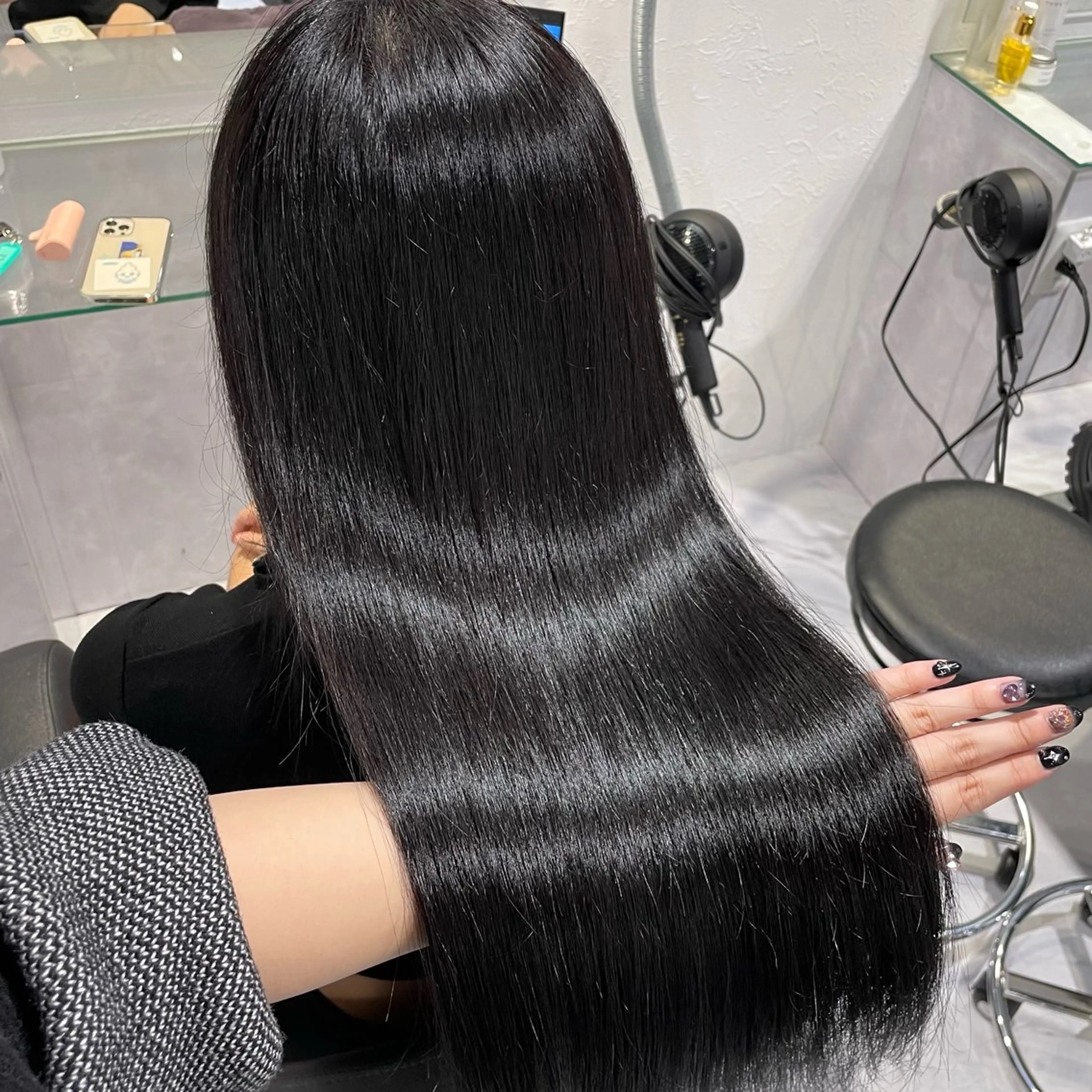 ロング カラー 表参道♡暗髪♡ 艶カラー♡アユミのヘアスタイル