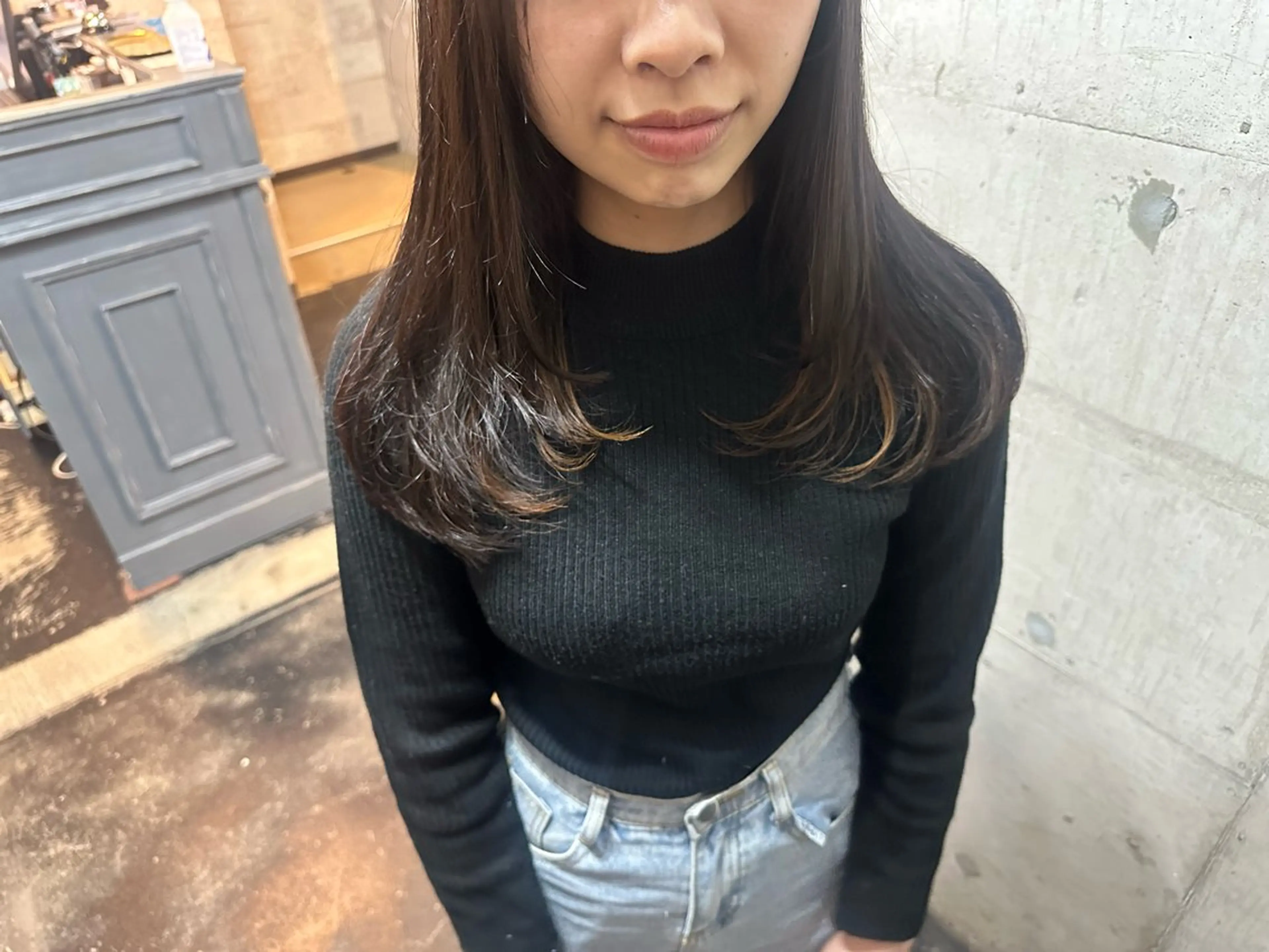 ロング 保井 実奈美のヘアスタイル
