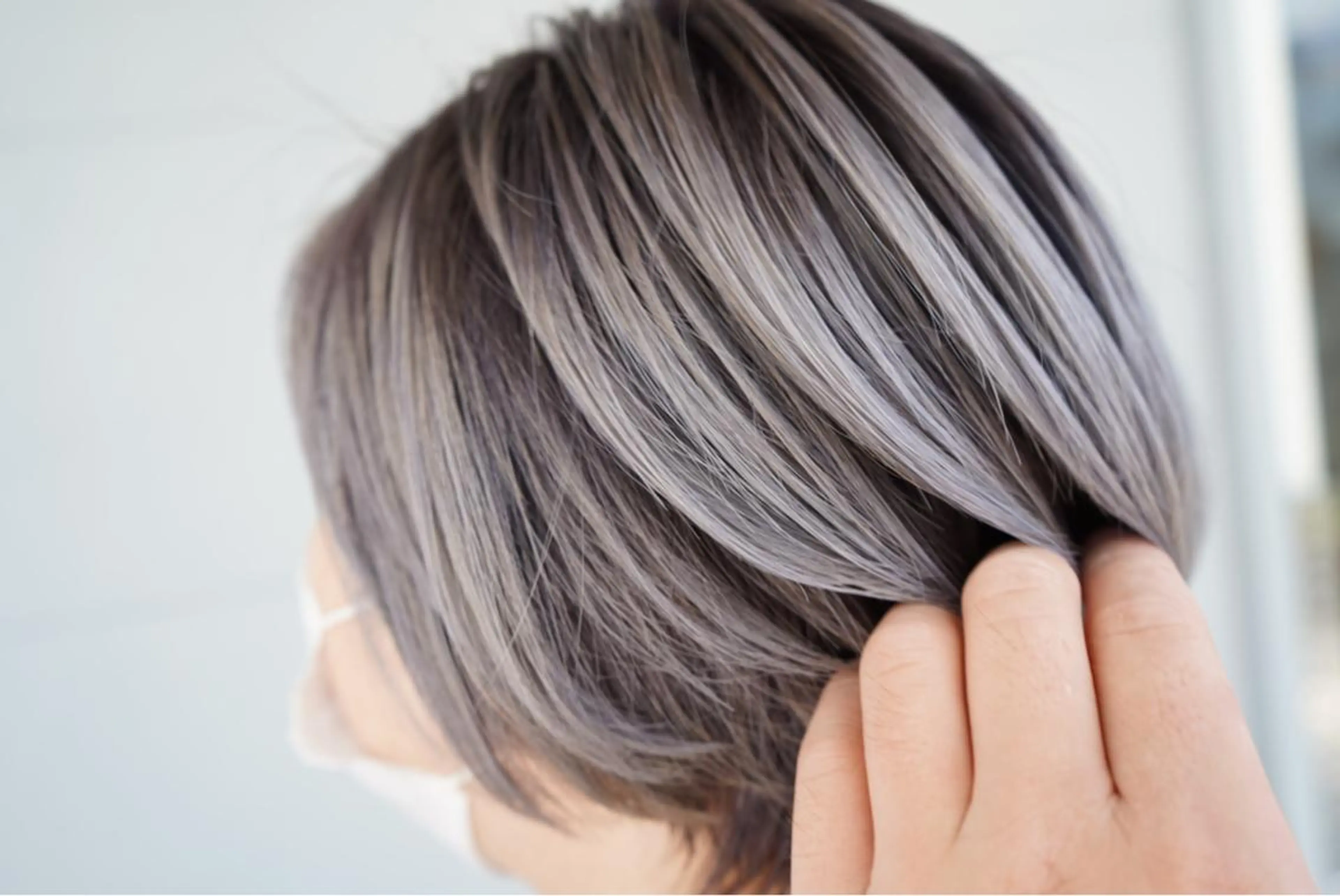 ショート カラー ヘアアレンジ ヘアカラー トリートメント lani ブリーチ /ダブルカラーのヘアスタイル