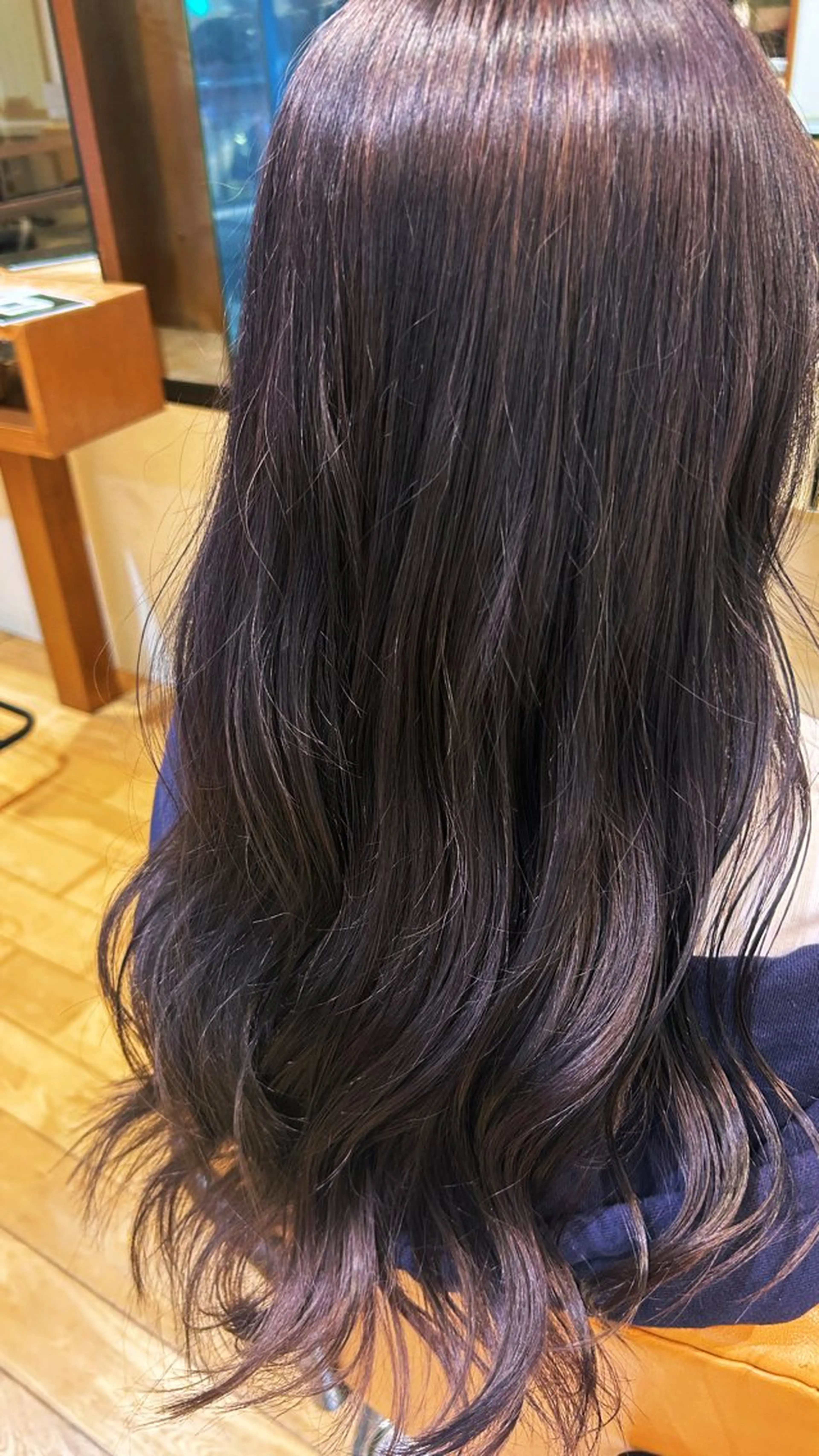 ロング カラー ヘアカラー 透明感カラー/ 艶カラー/ここ🍒のヘアスタイル