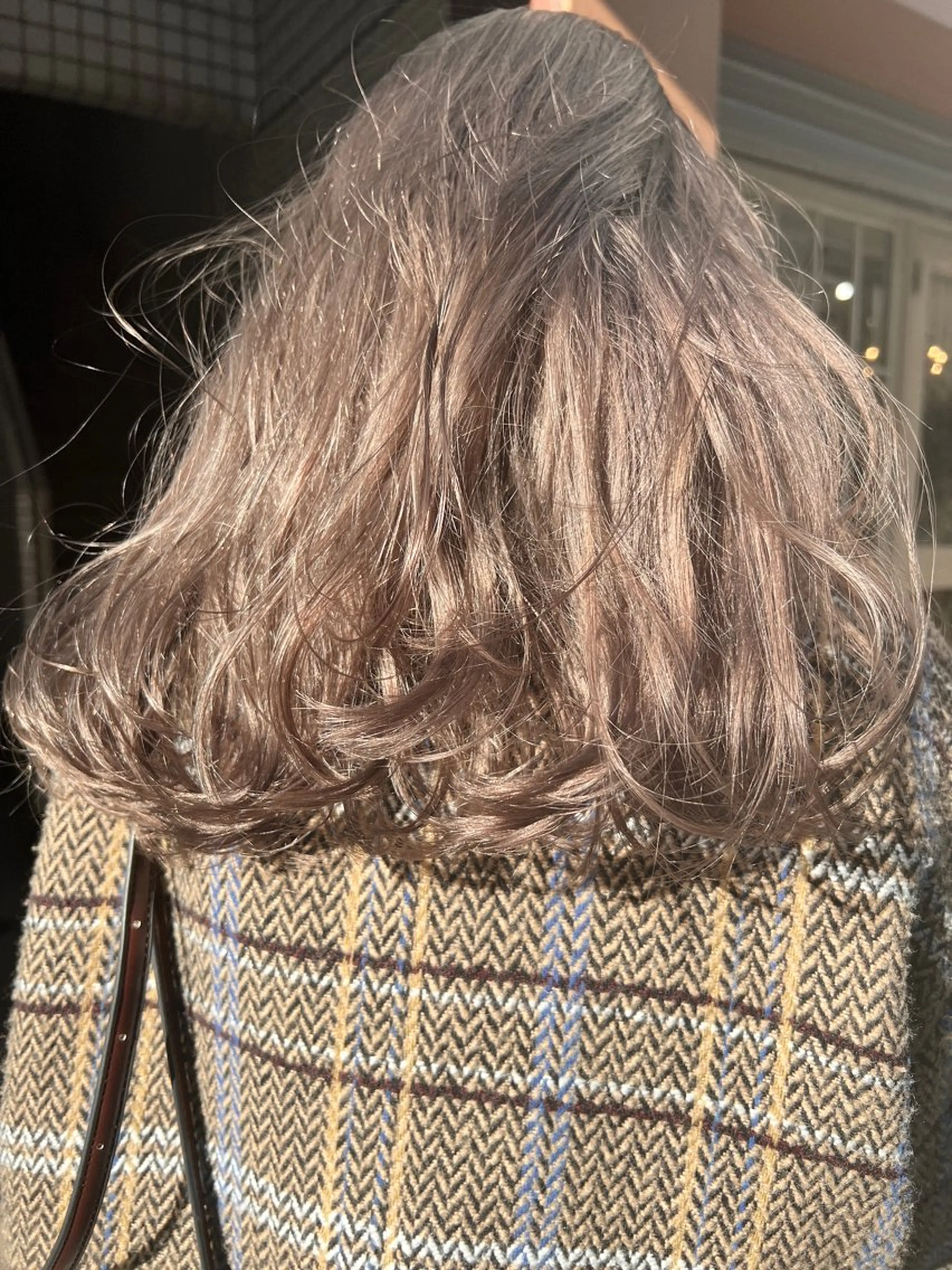 ロング カラー ベージュ/アレンジ /横浜/杉本千夏のヘアスタイル