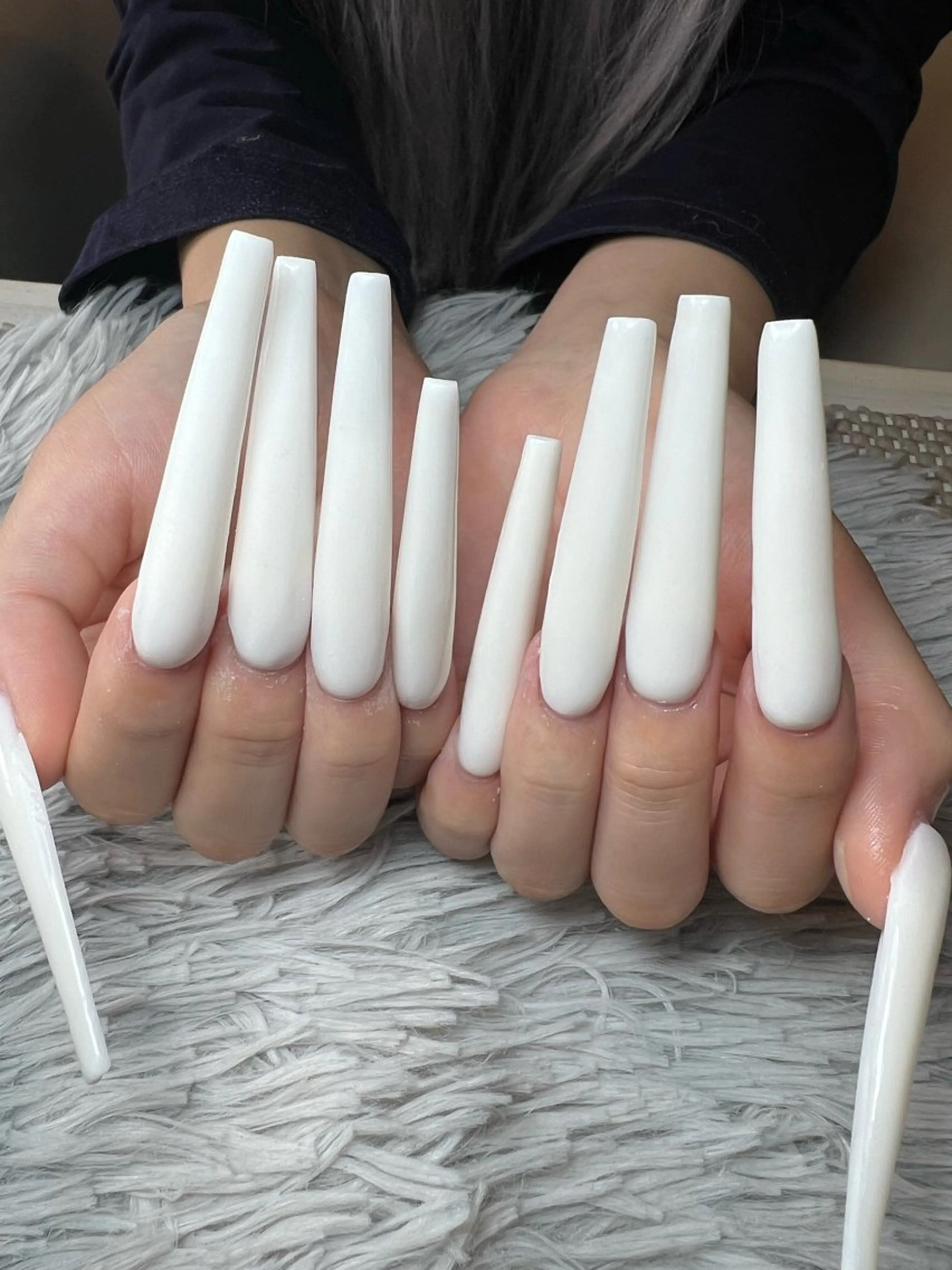 ネイル ワンカラーネイル スカルプネイル ハンドネイル シェヌネイル JURAのネイルデザイン