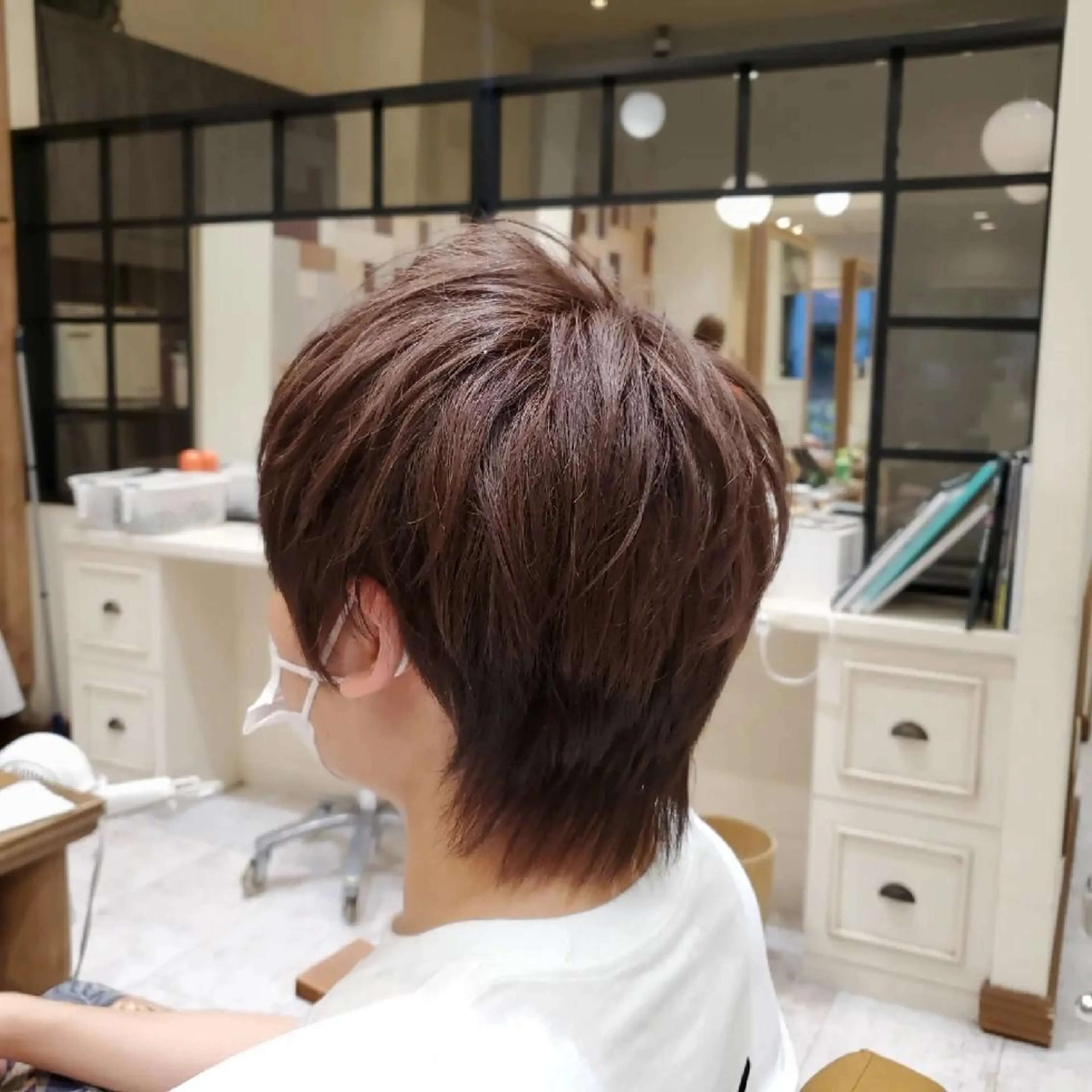 ショート メンズ カラー メンズブリーチ ブリーチ エドルカラー CREA板橋/ 高橋諒一のヘアスタイル