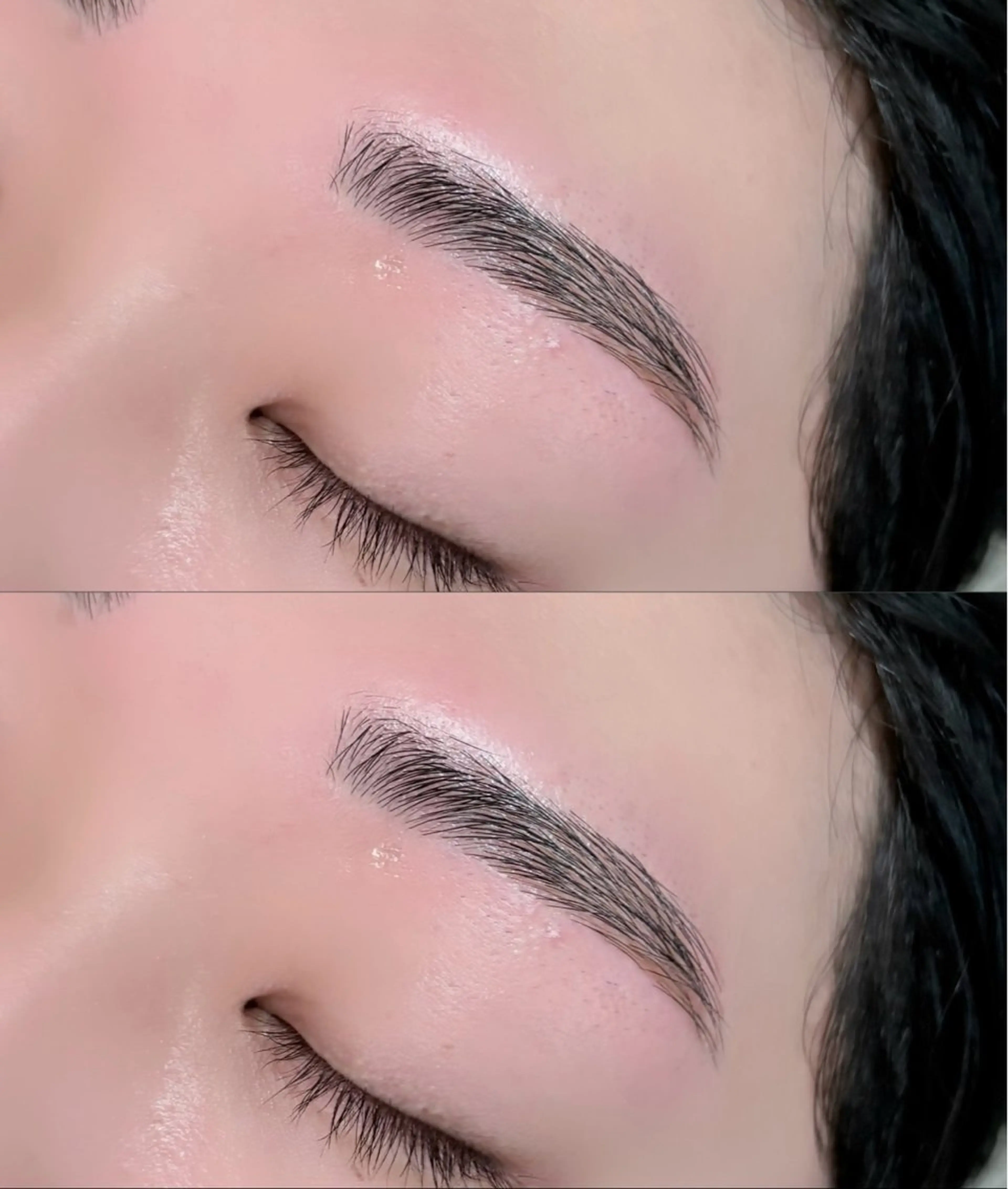 アイブロウ メンズアイブロウ 眉毛ワックス脱毛 meRK manamiのマツエク・マツパデザイン