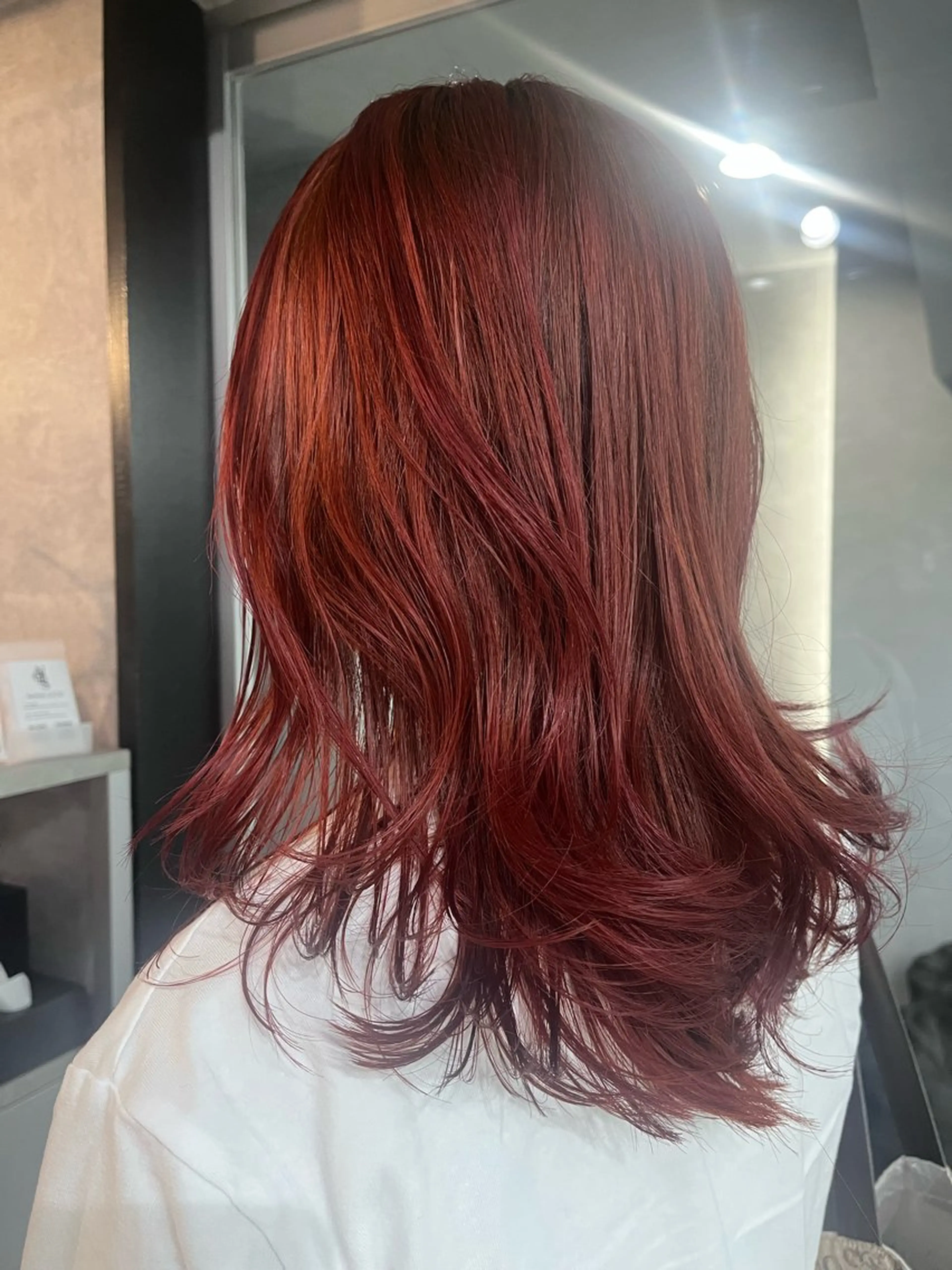 カラー ブリーチ デザインカラー ボブ noos表参道 ナツミのヘアスタイル