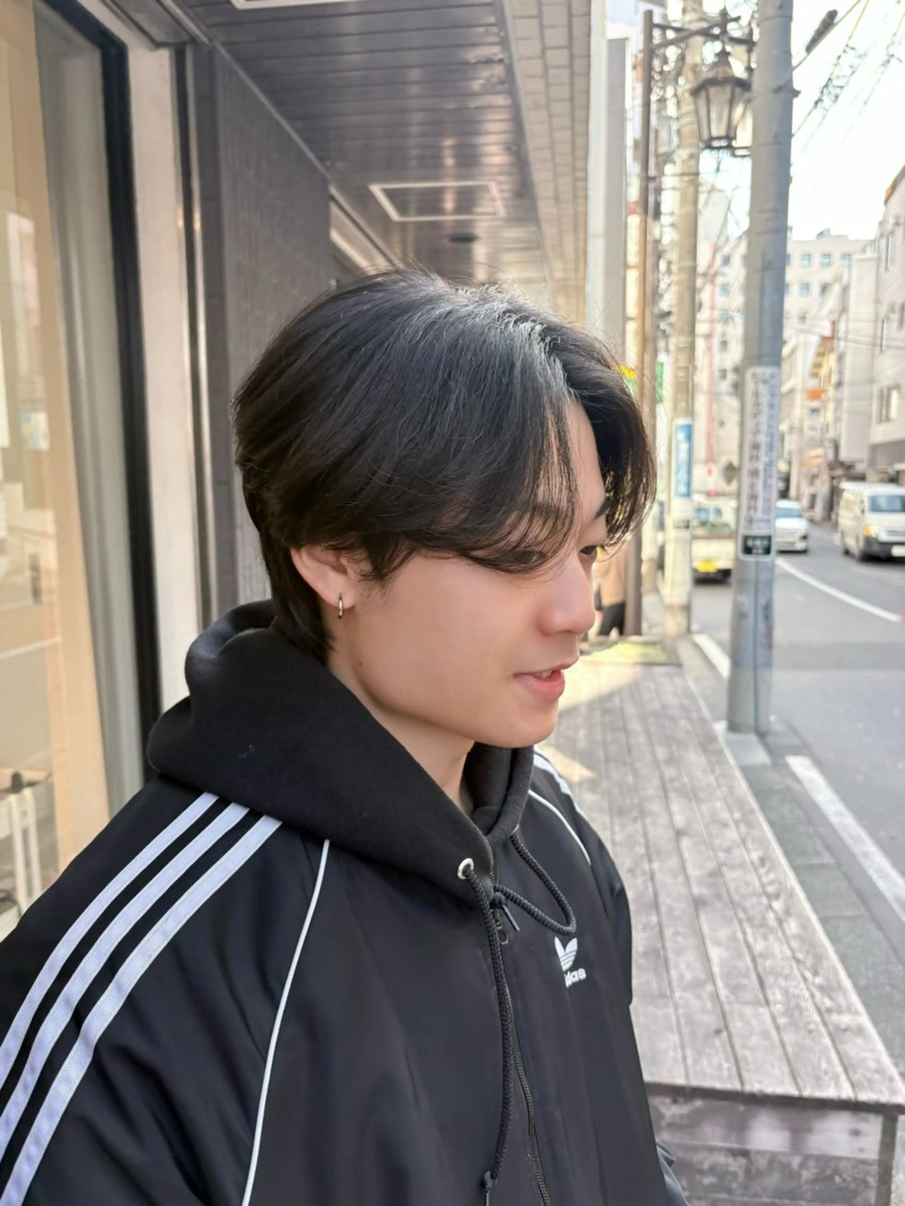 メンズ カット トリートメント ヘッドスパ メンズパーマ/メンズ カットモデル/颯大のヘアスタイル