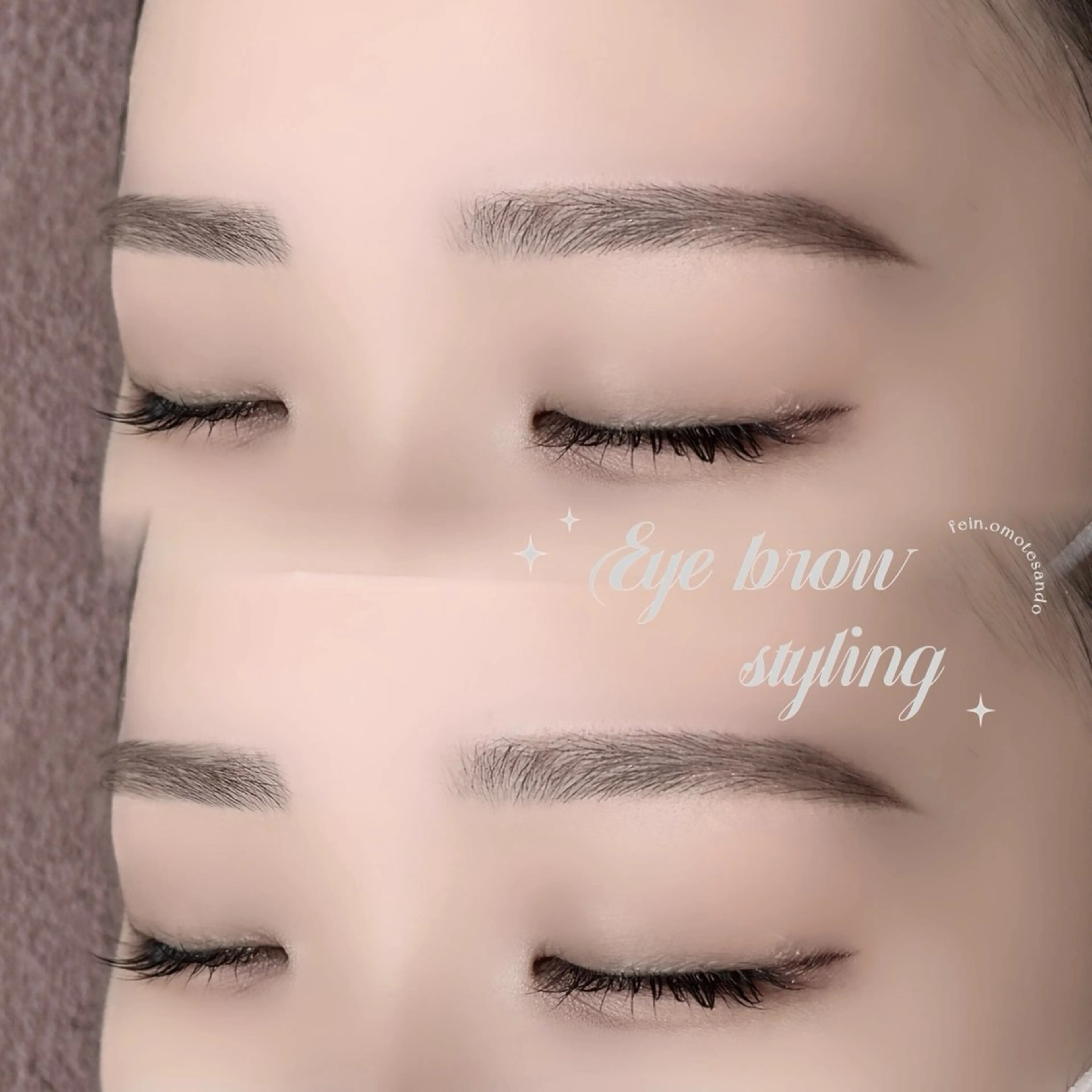 アイブロウ 🌼fein.omo tesando♥️のマツエク・マツパデザイン