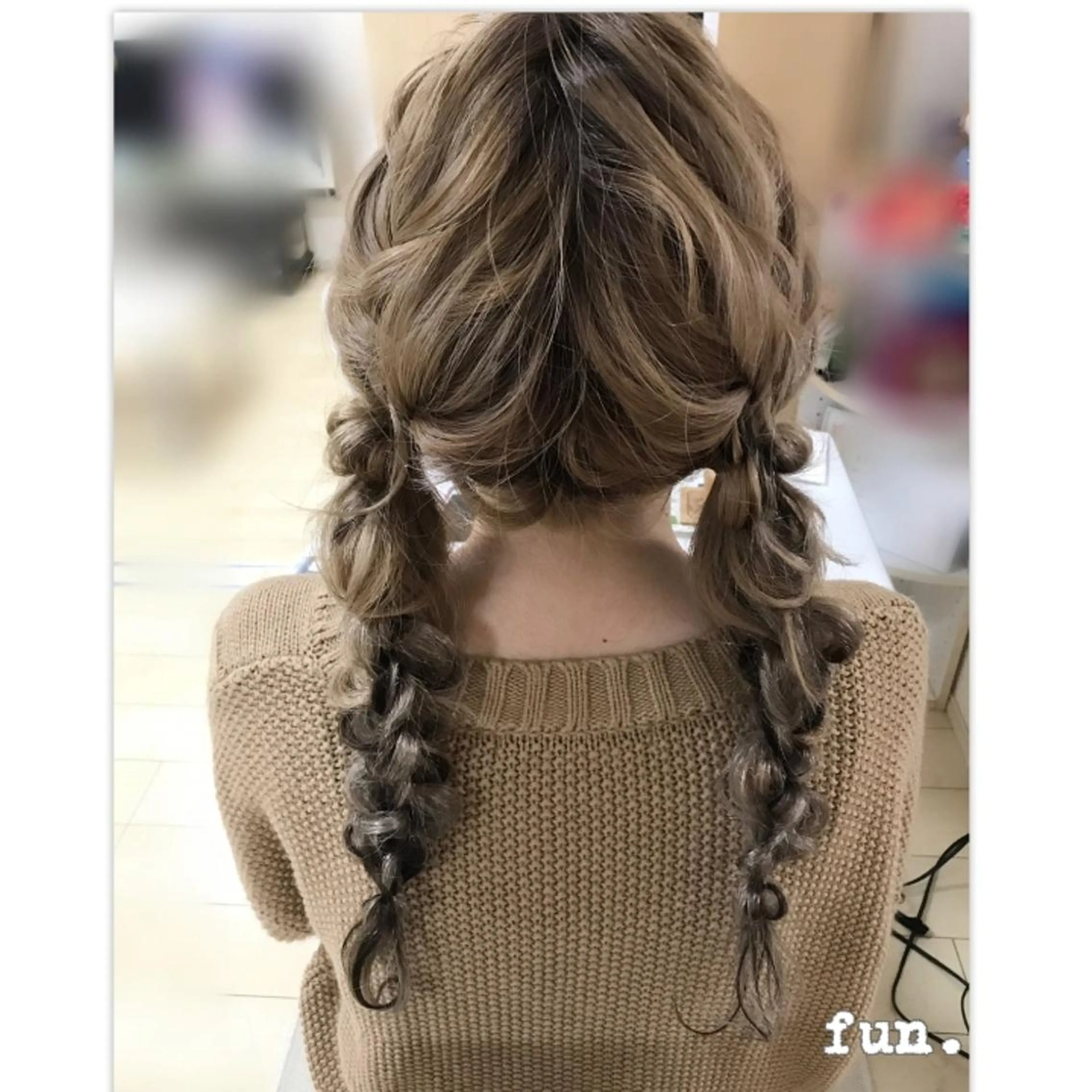 ロング ヘアアレンジ fun./ヘアセット /エクステ/着付のその他イメージ