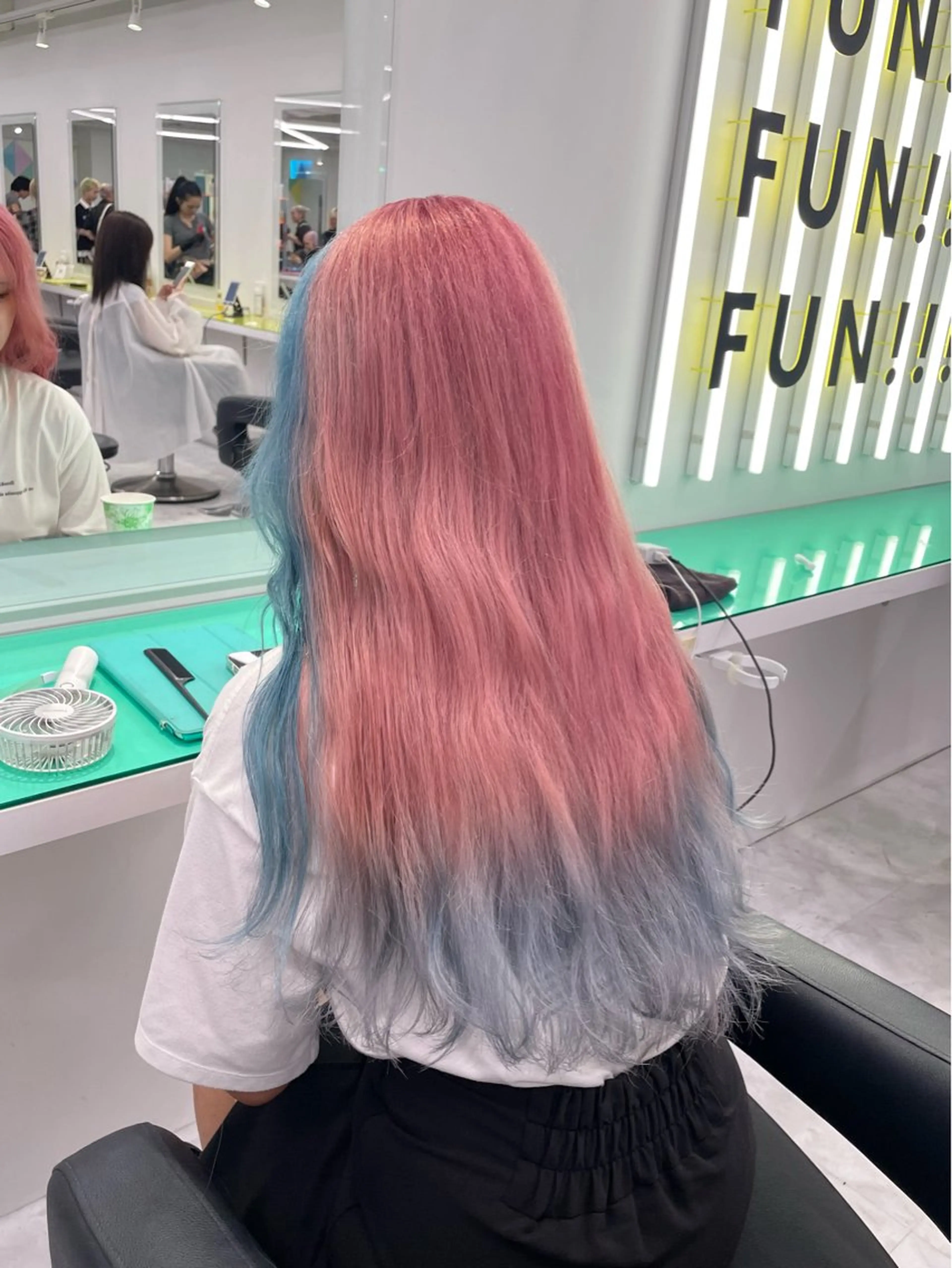 カラー ヘアカラー ️🩷ハイトーン特化 RYUGA️🩵のヘアスタイル