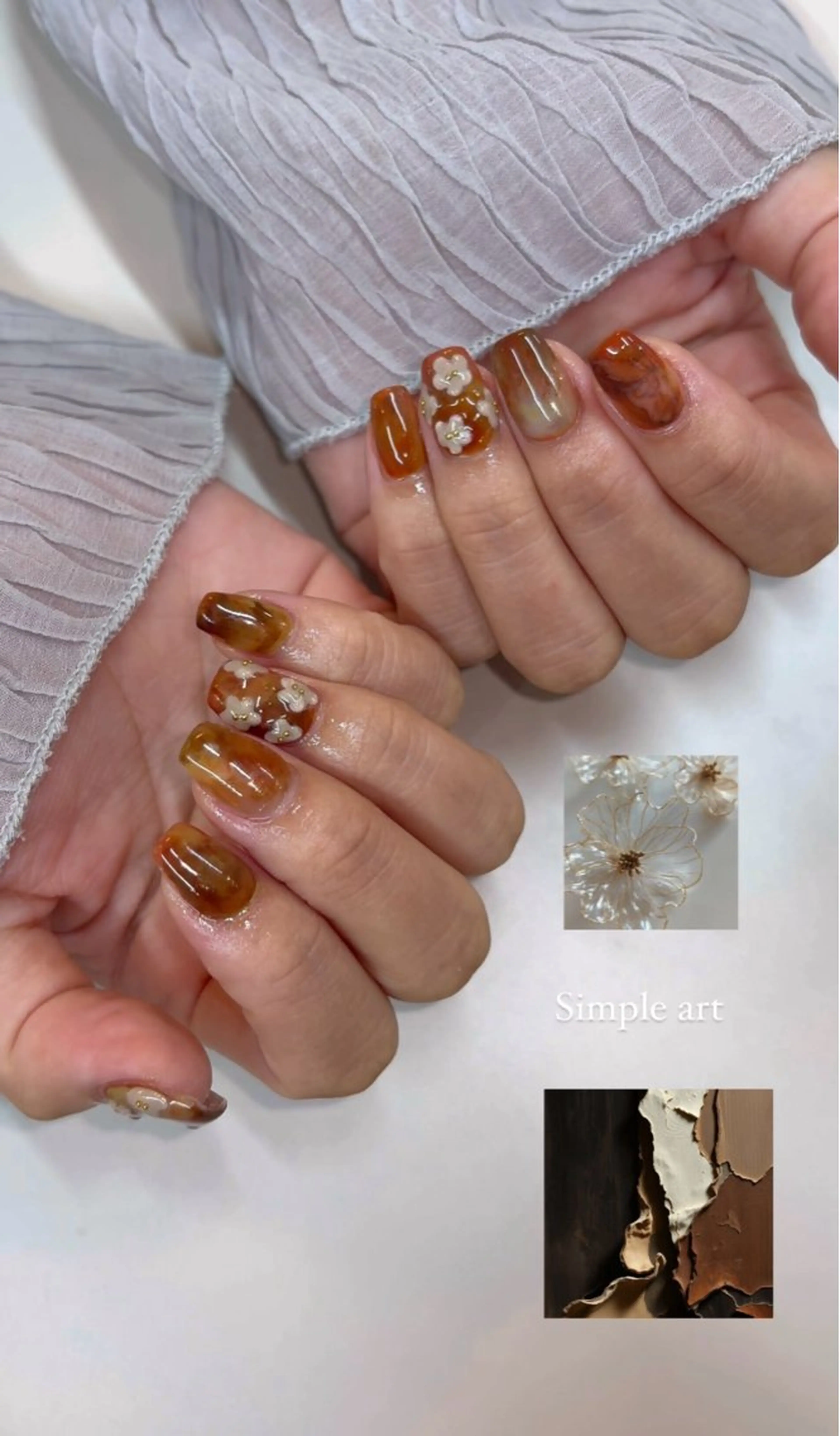 ネイル 長さ出し フットネイル ジェルネイル マグネットネイル 持ち込み chipie_ momiのネイルデザイン