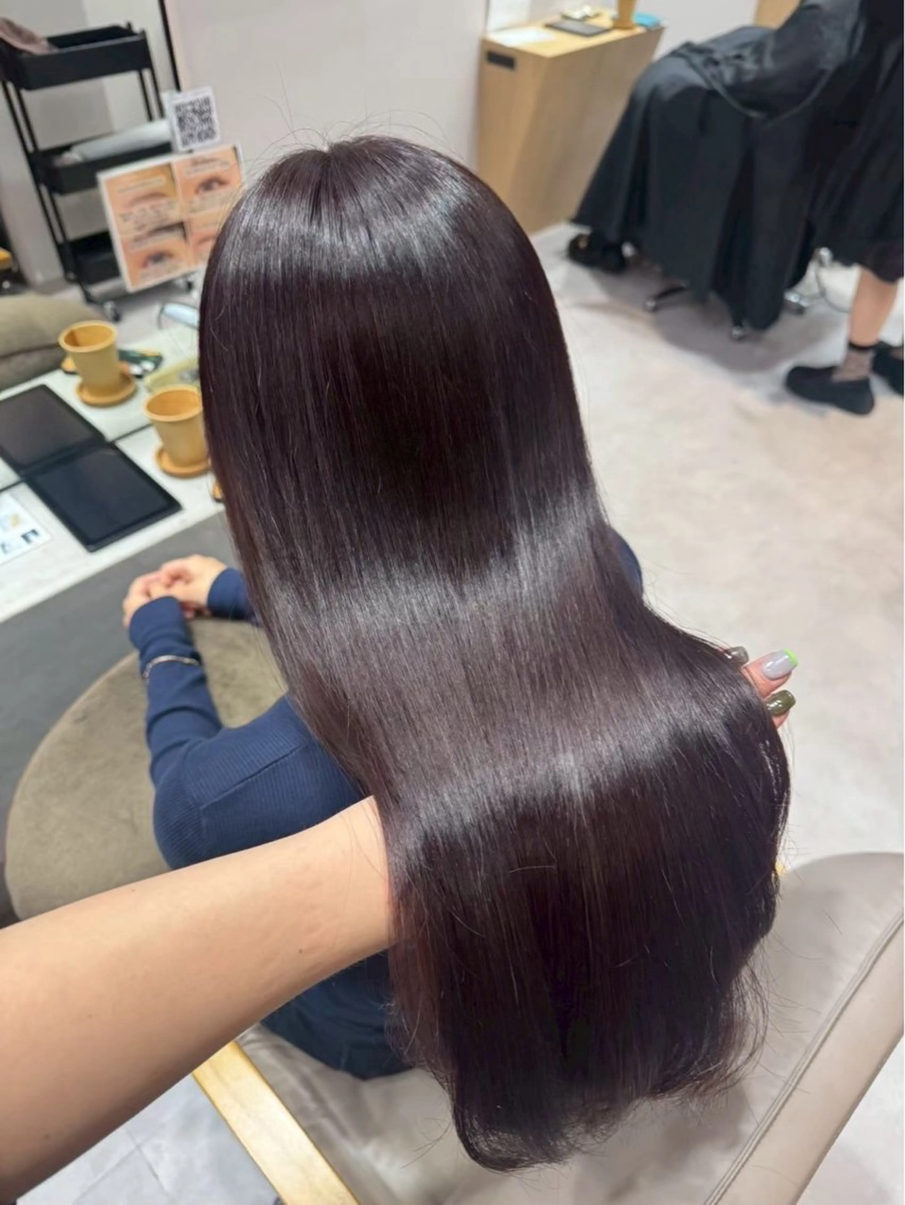 ロング カラー ヘアカラー 透明感カラー / harukaのヘアスタイル