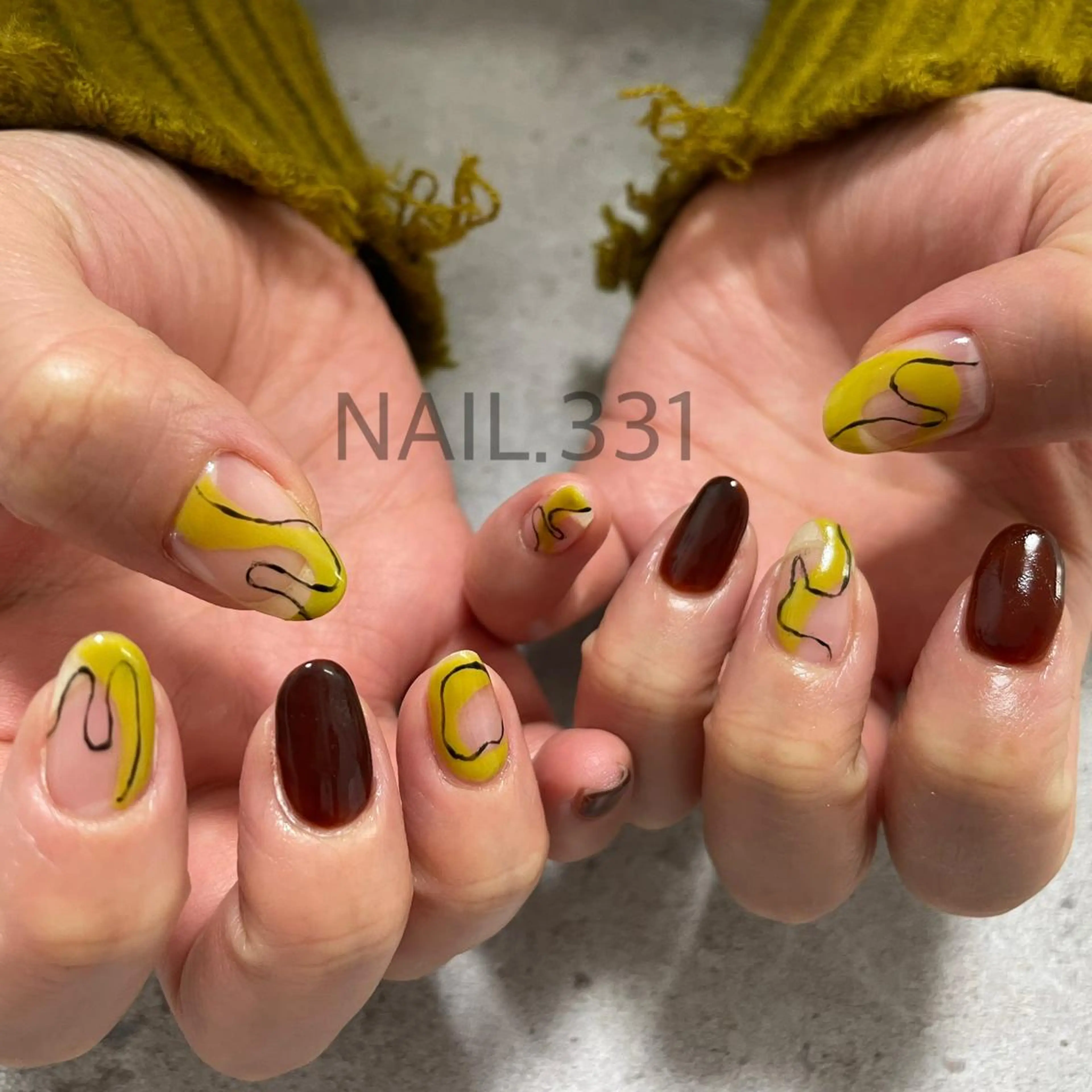 ネイル ハンドネイル フットネイル Nail 331のネイルデザイン