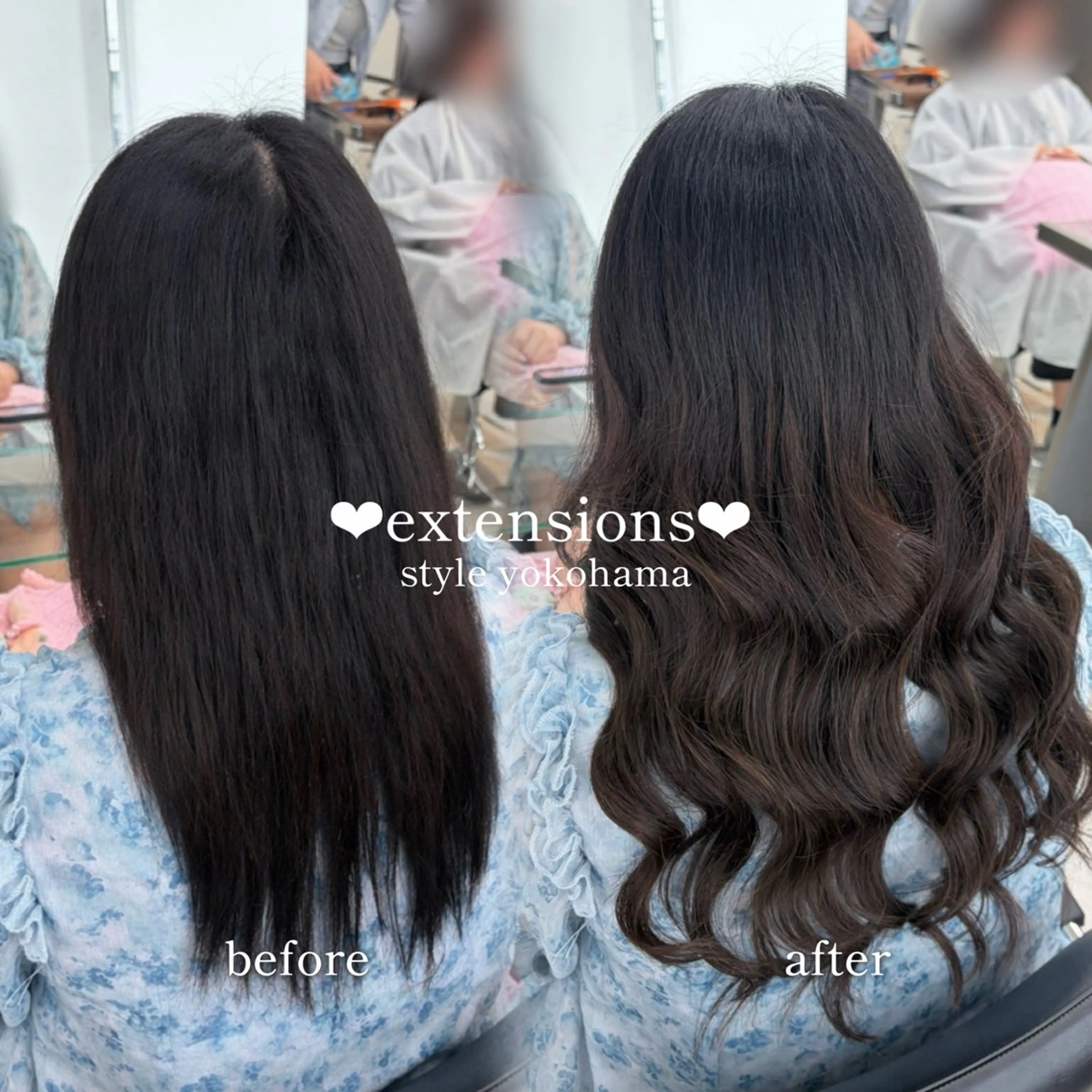 エクステ ヘアセット🩷 エクステ🎀ゆう💞のヘアスタイル