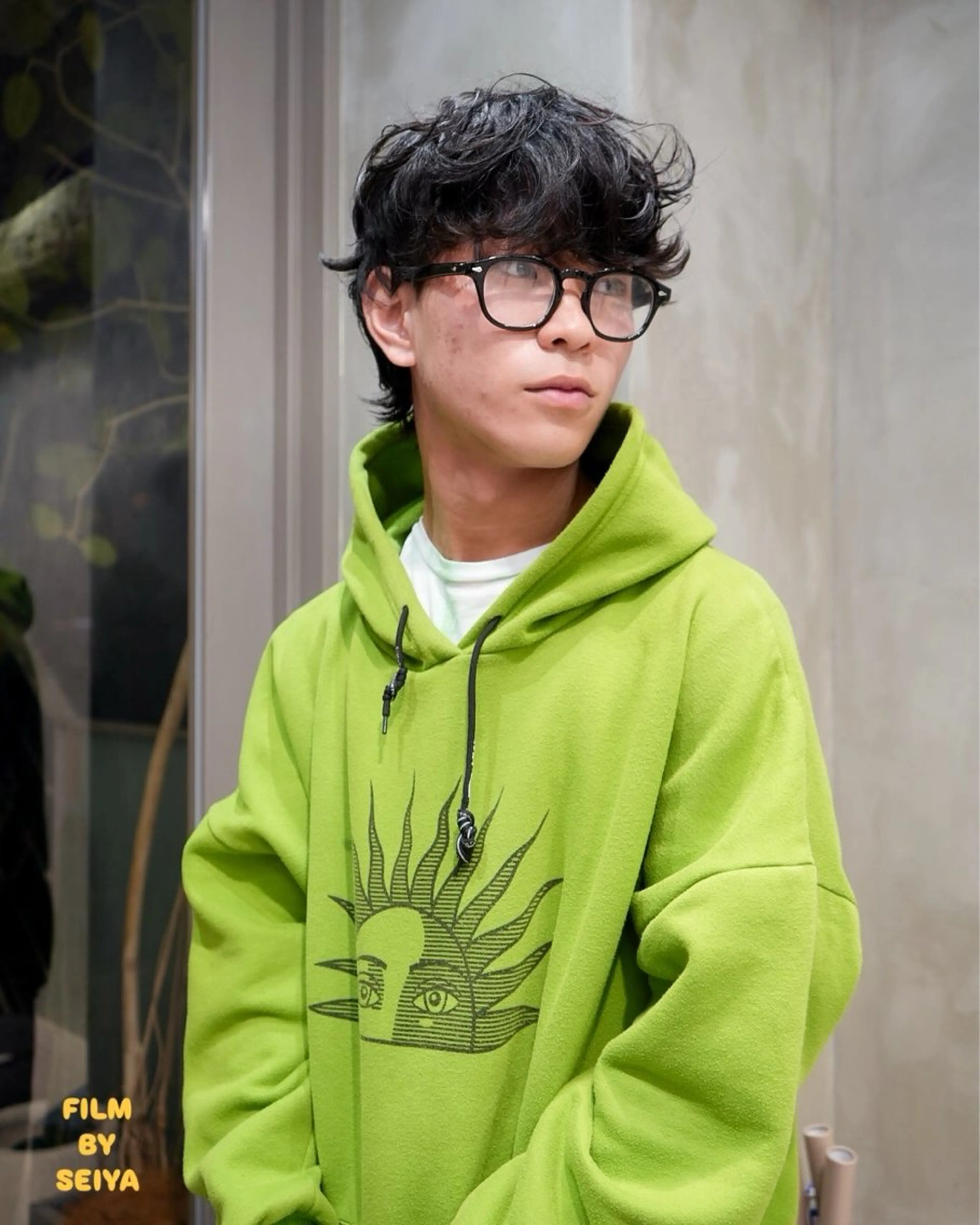 メンズ メンズパーマ the path Seiyaのヘアスタイル