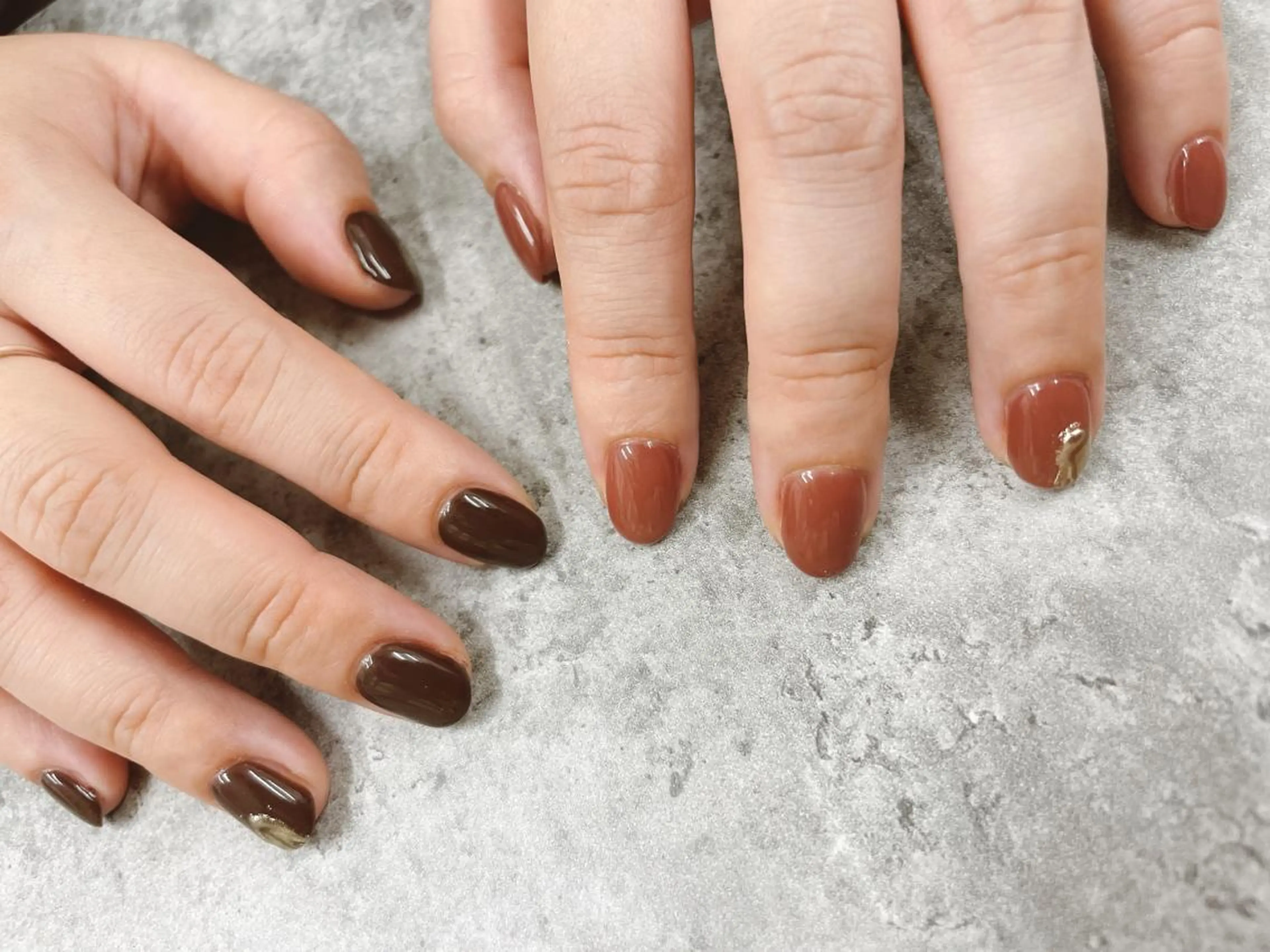 ネイル ミラーネイル nail salon Aymのネイルデザイン