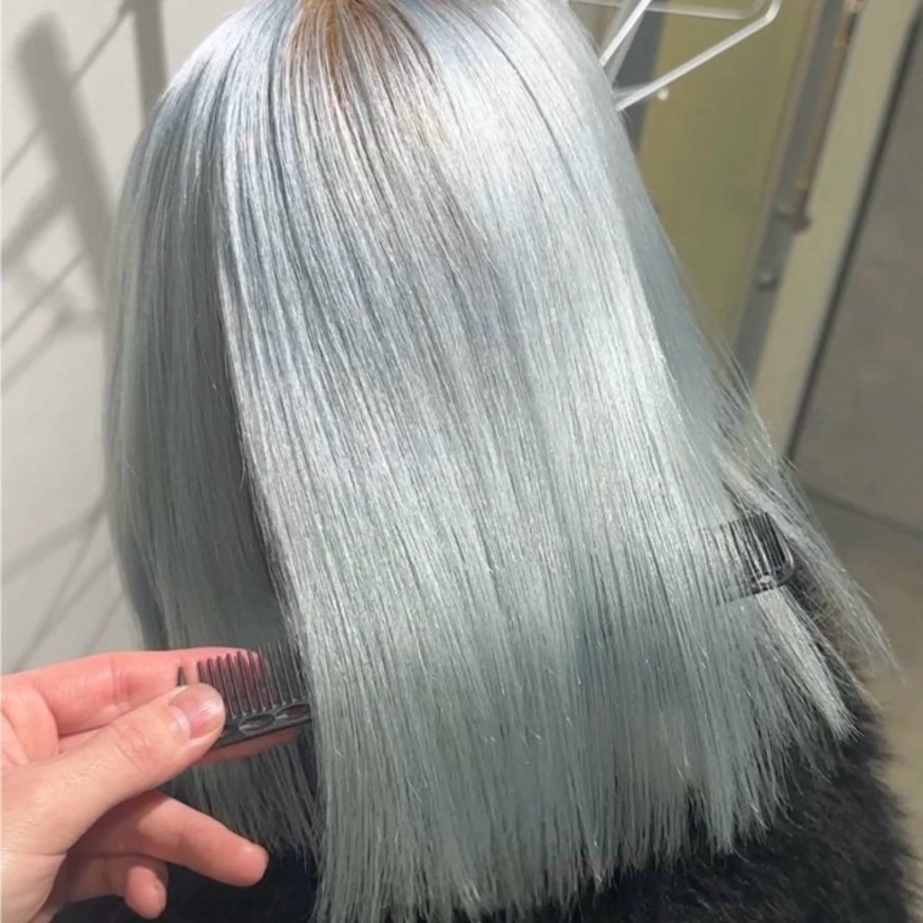 ミディアム 🩵ニュアンスカラー 🩵ブリーチ/RENのヘアスタイル