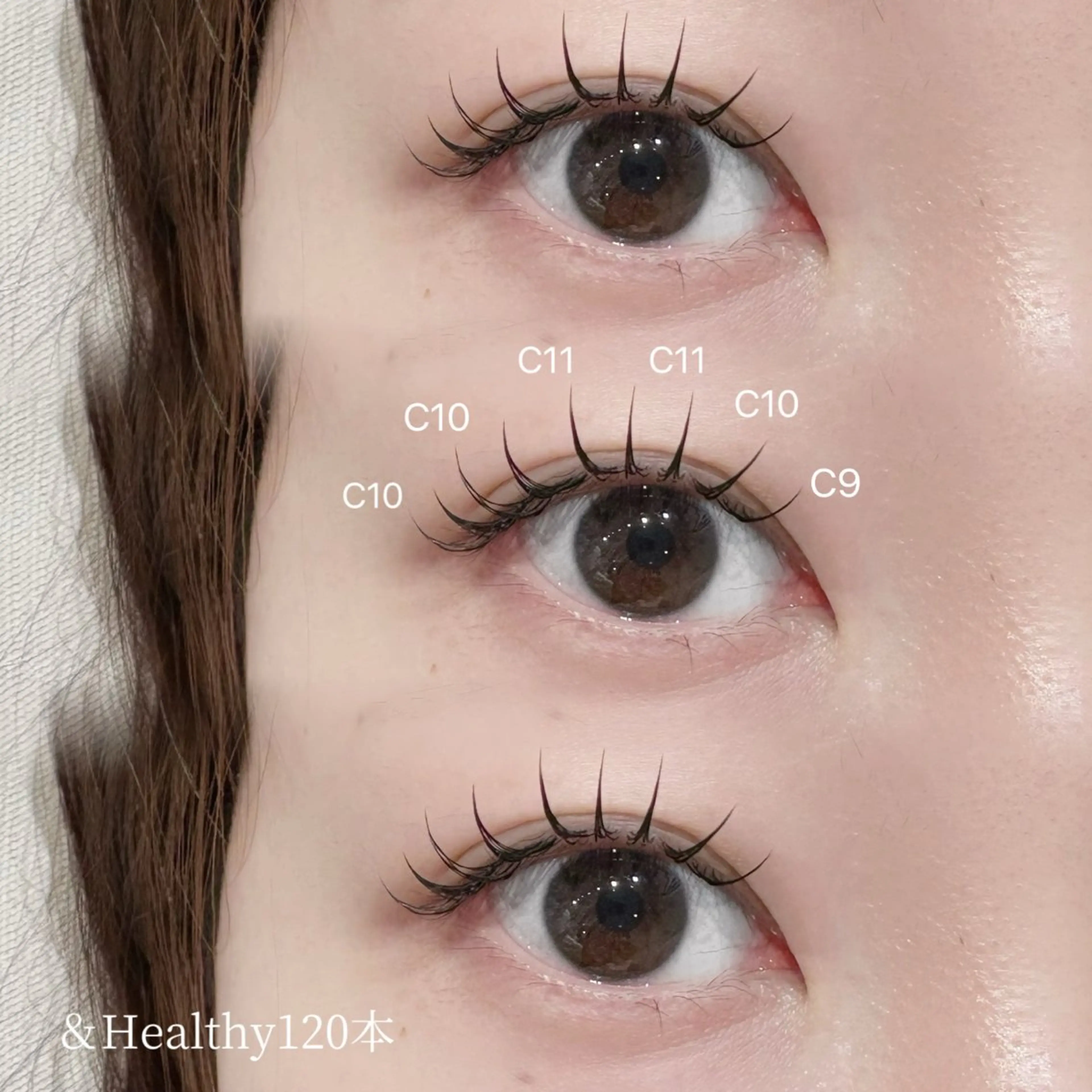 マツエク・マツパ 束感まつ毛 Luana北千住🩵 株木 美果のマツエク・マツパデザイン