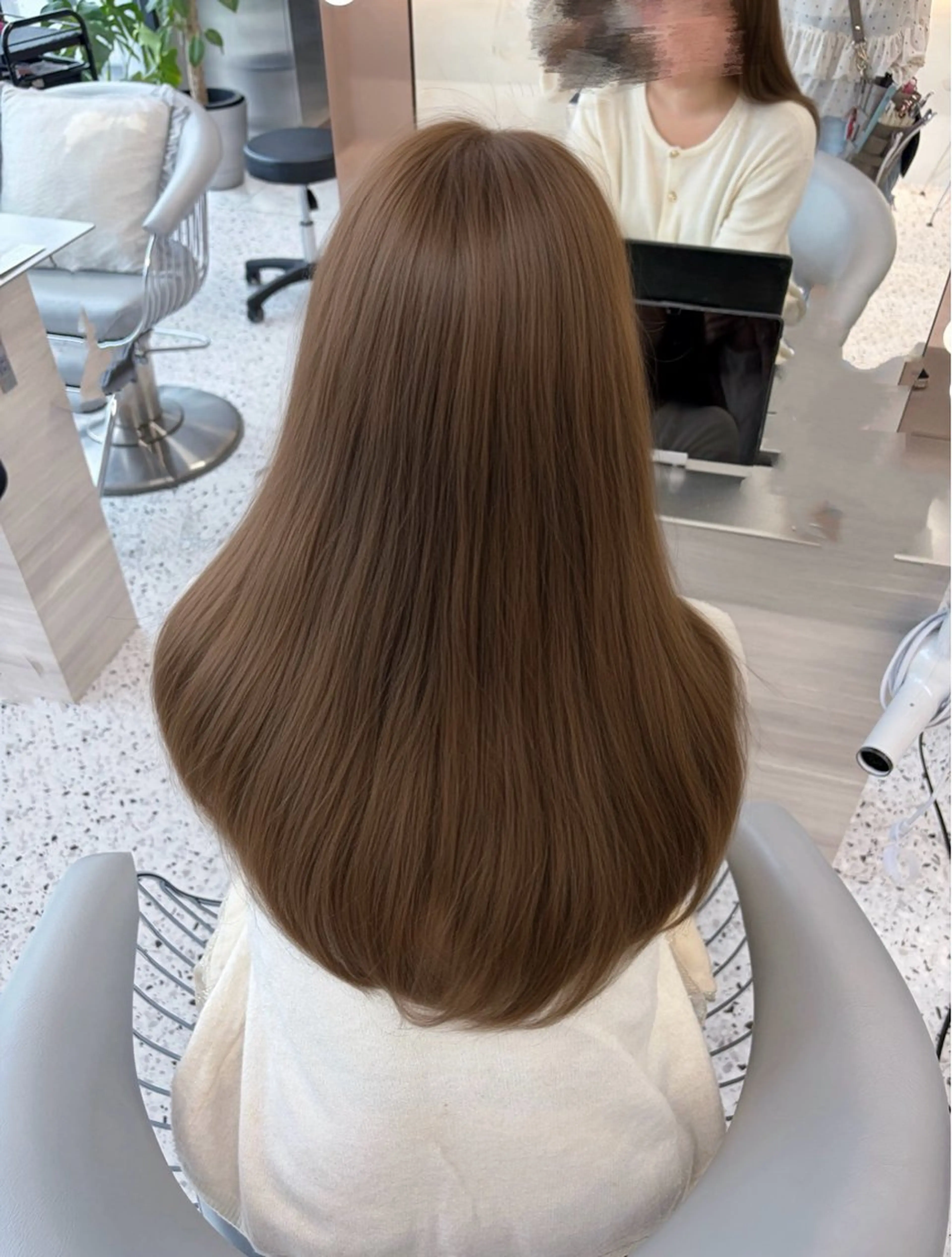 ロング カット ヘアカラー トリートメント 似合わせレイヤー / minami ⟡.·のヘアスタイル