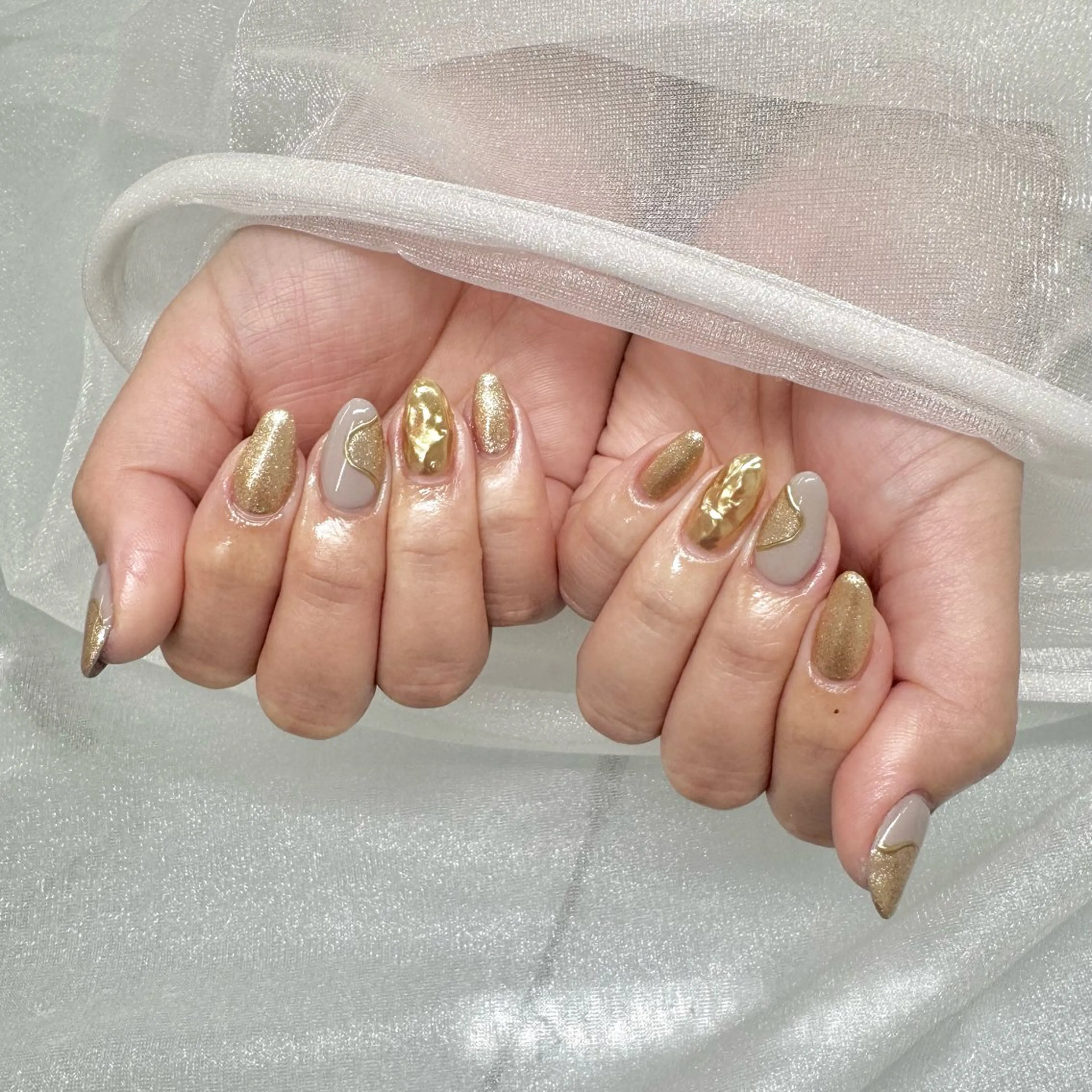 ネイル 山岸 夏菜のネイルデザイン