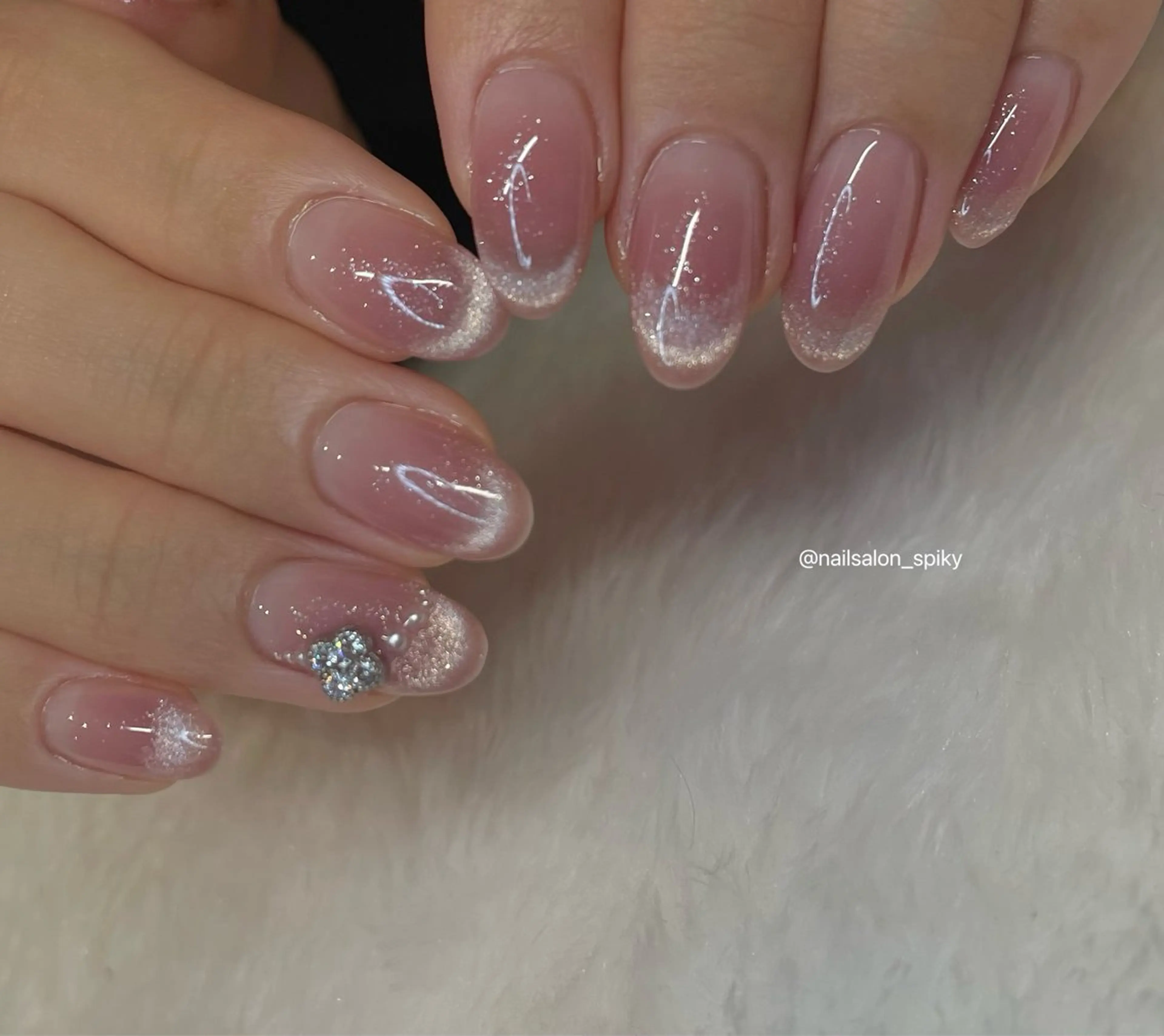 ネイル ハンドネイル Spiky とうげ ふうかのネイルデザイン