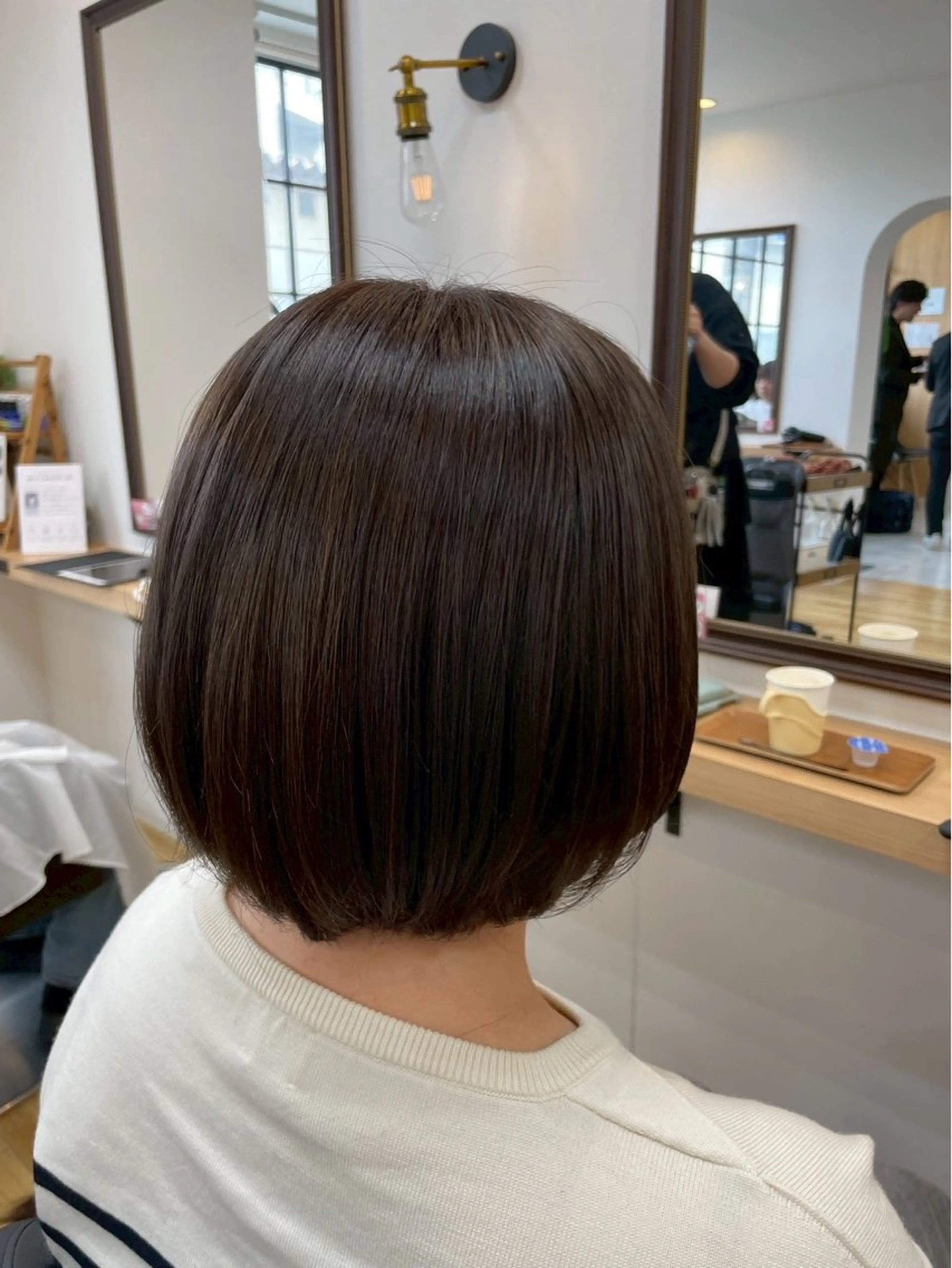 ［モデル募集中］「カラーリタッチ」白髪染めも対応しています‼️※根本2センチまでの写真