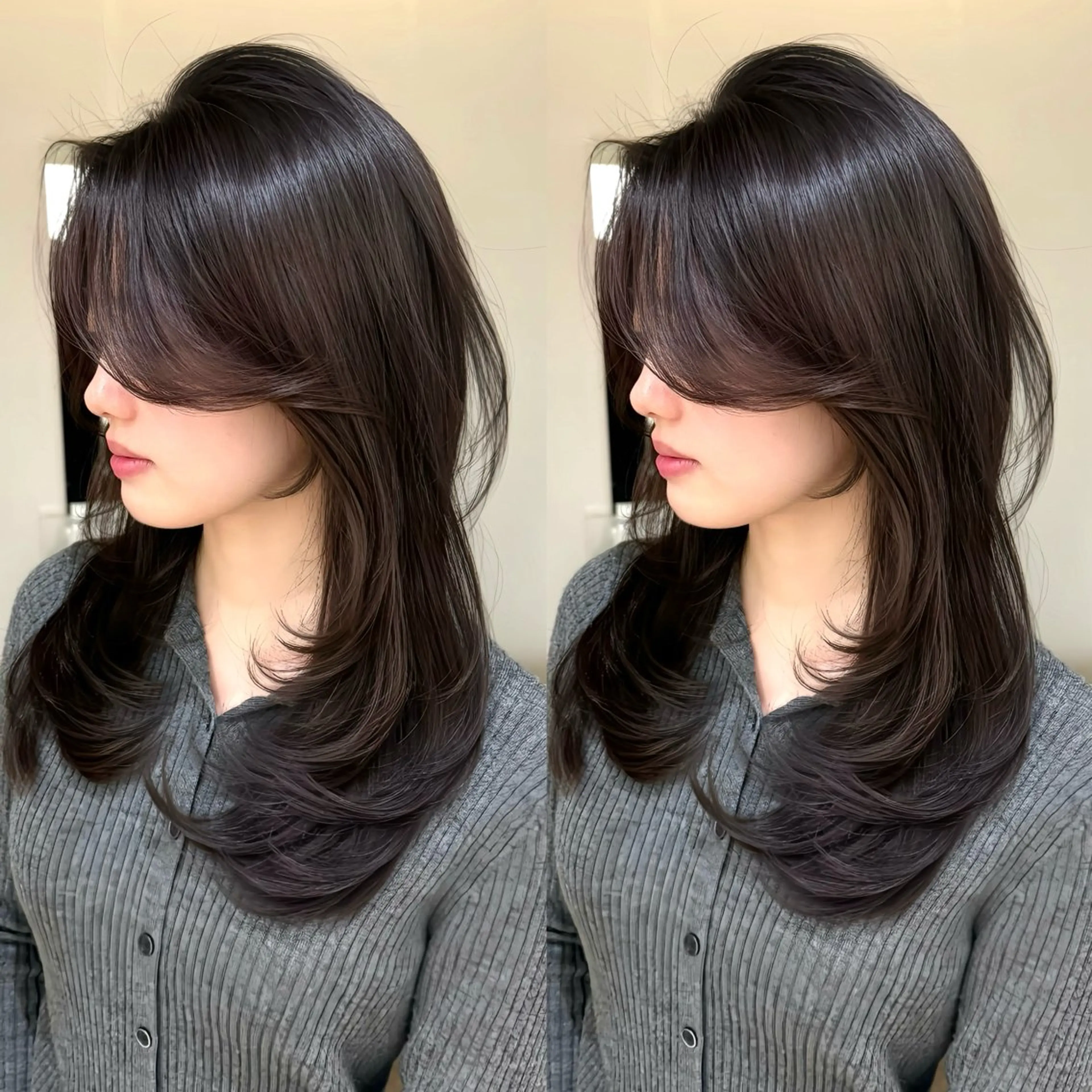 【🤍ご新規様🤍】 似合わせカット 4,400円 （レイヤー/韓国ヘア/髪質改善）の写真