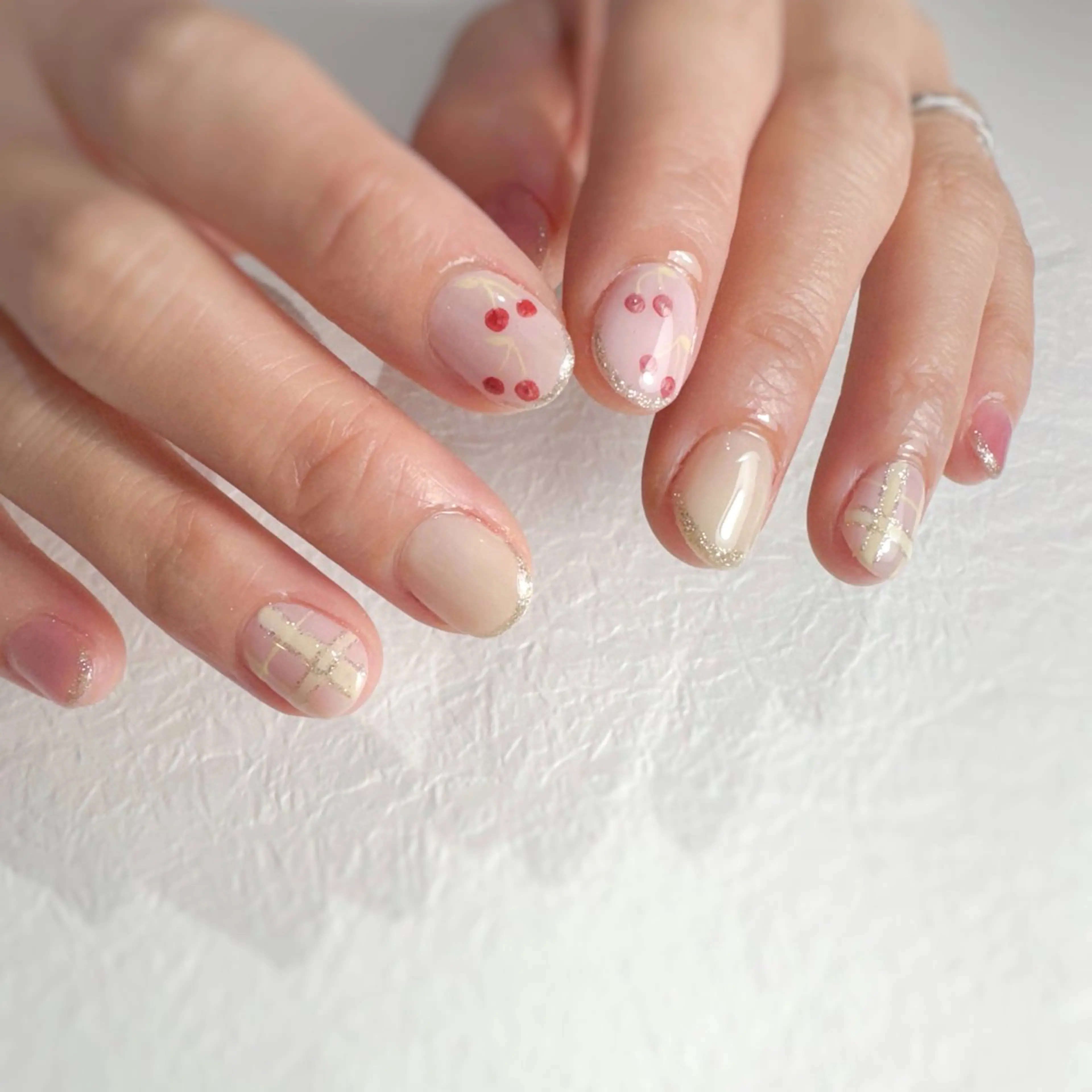 ショート ハンドネイル Re nailのネイルデザイン