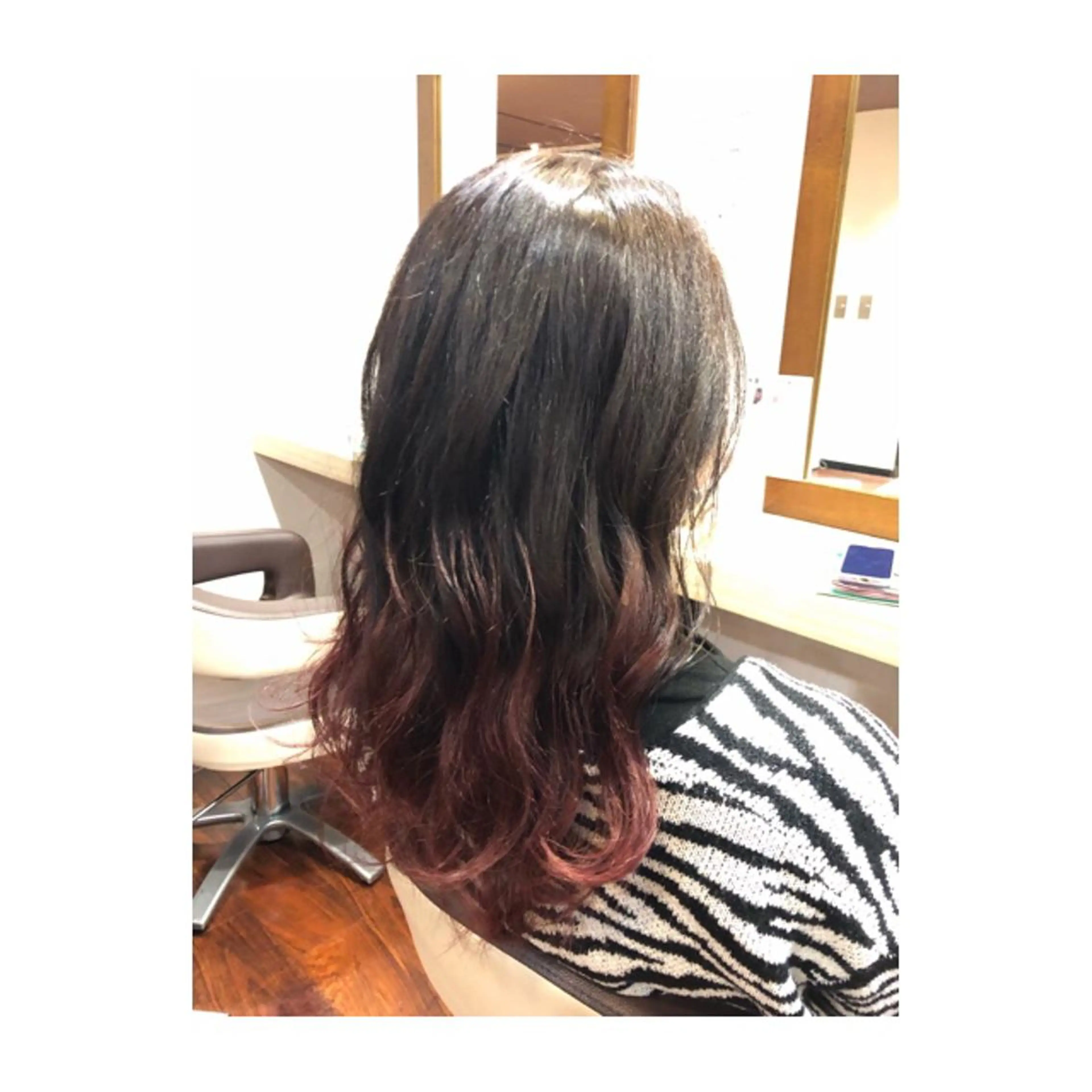 ロング 玉田 夕貴のヘアスタイル