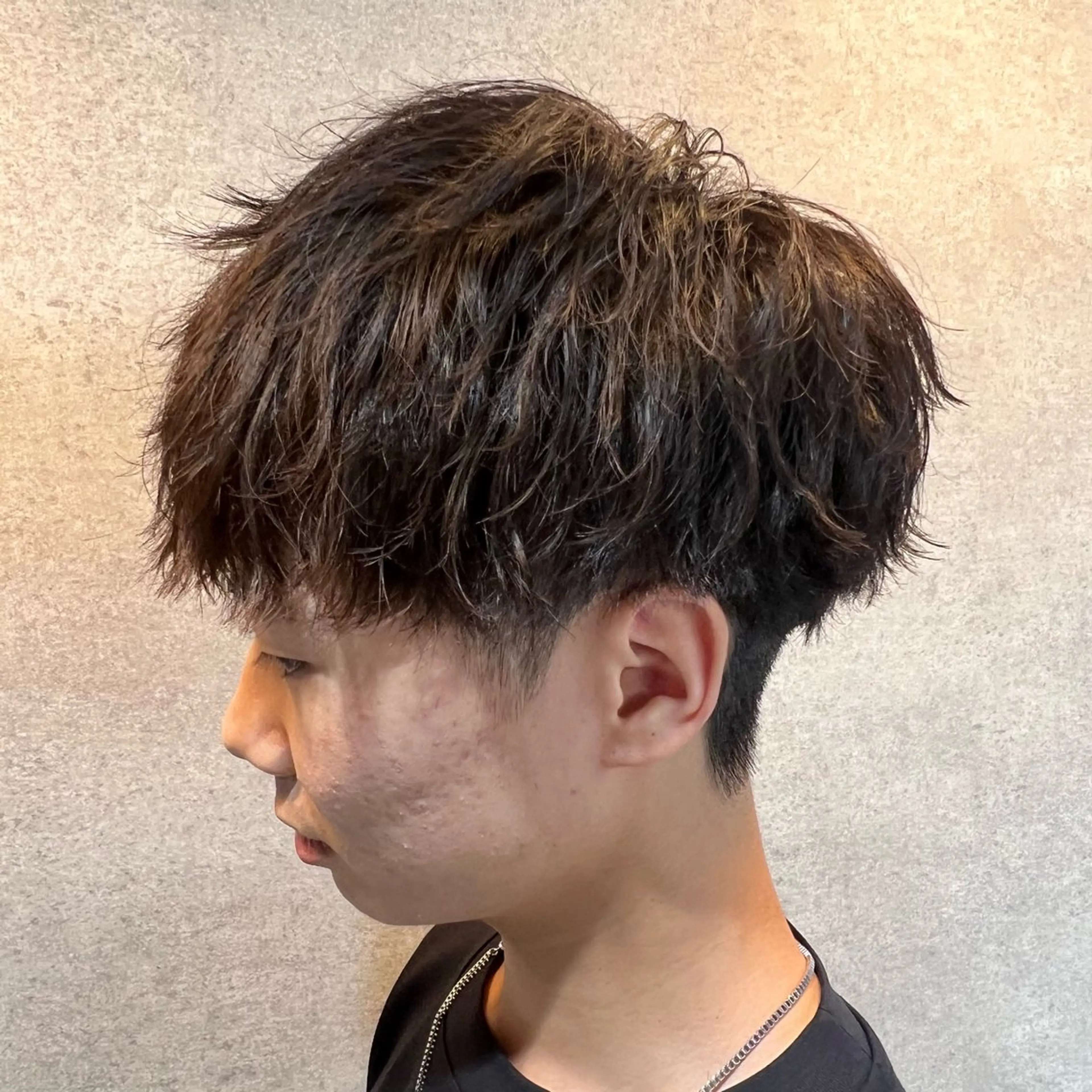 ショート パーマ ハイライト ニュアンスパーマ プードルパーマ 仕上がり満足度No. 1🔥BLUCK🔥のヘアスタイル