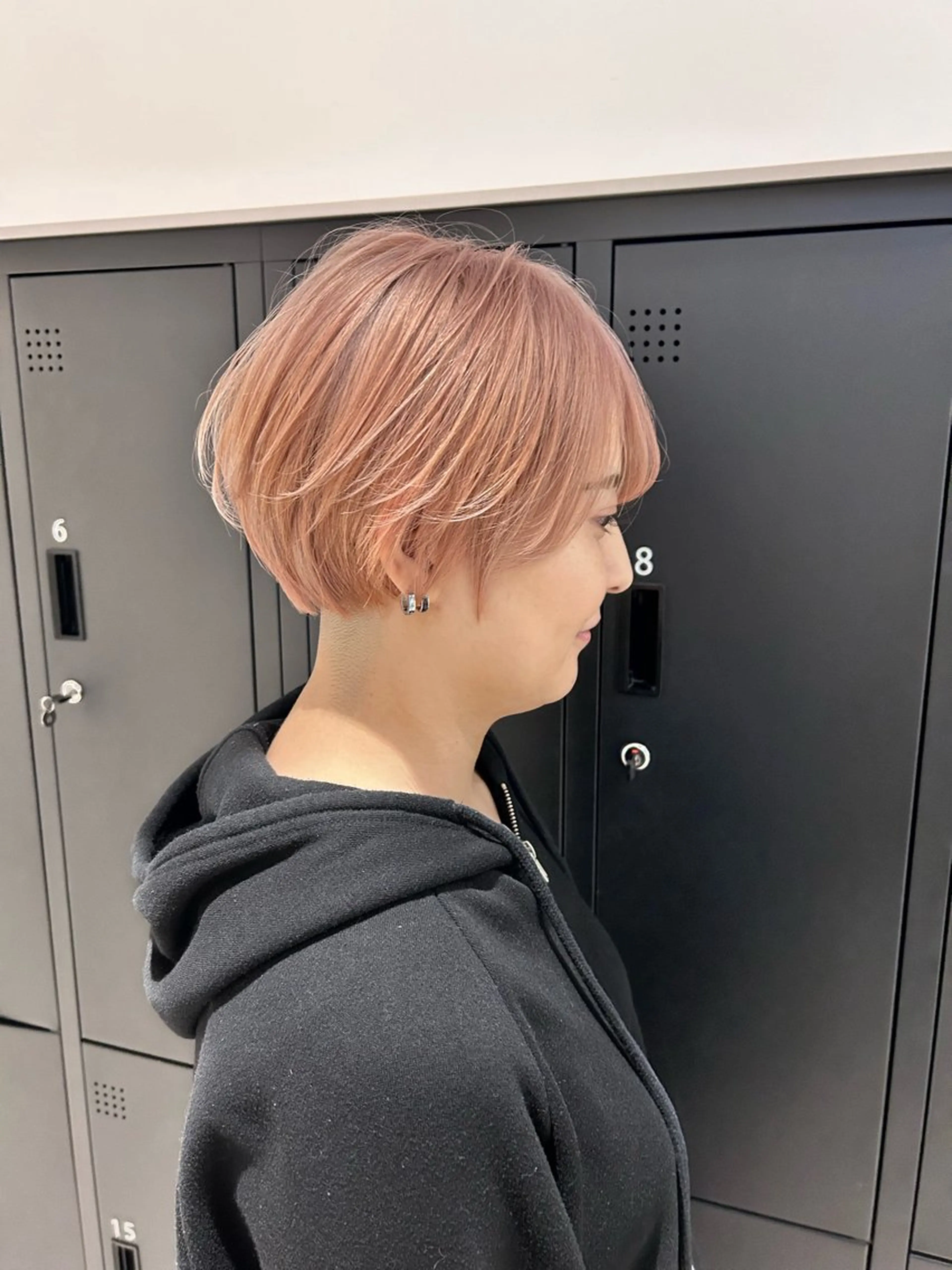 ショート 似合わせボブ🫧 丸みショート藤本のヘアスタイル