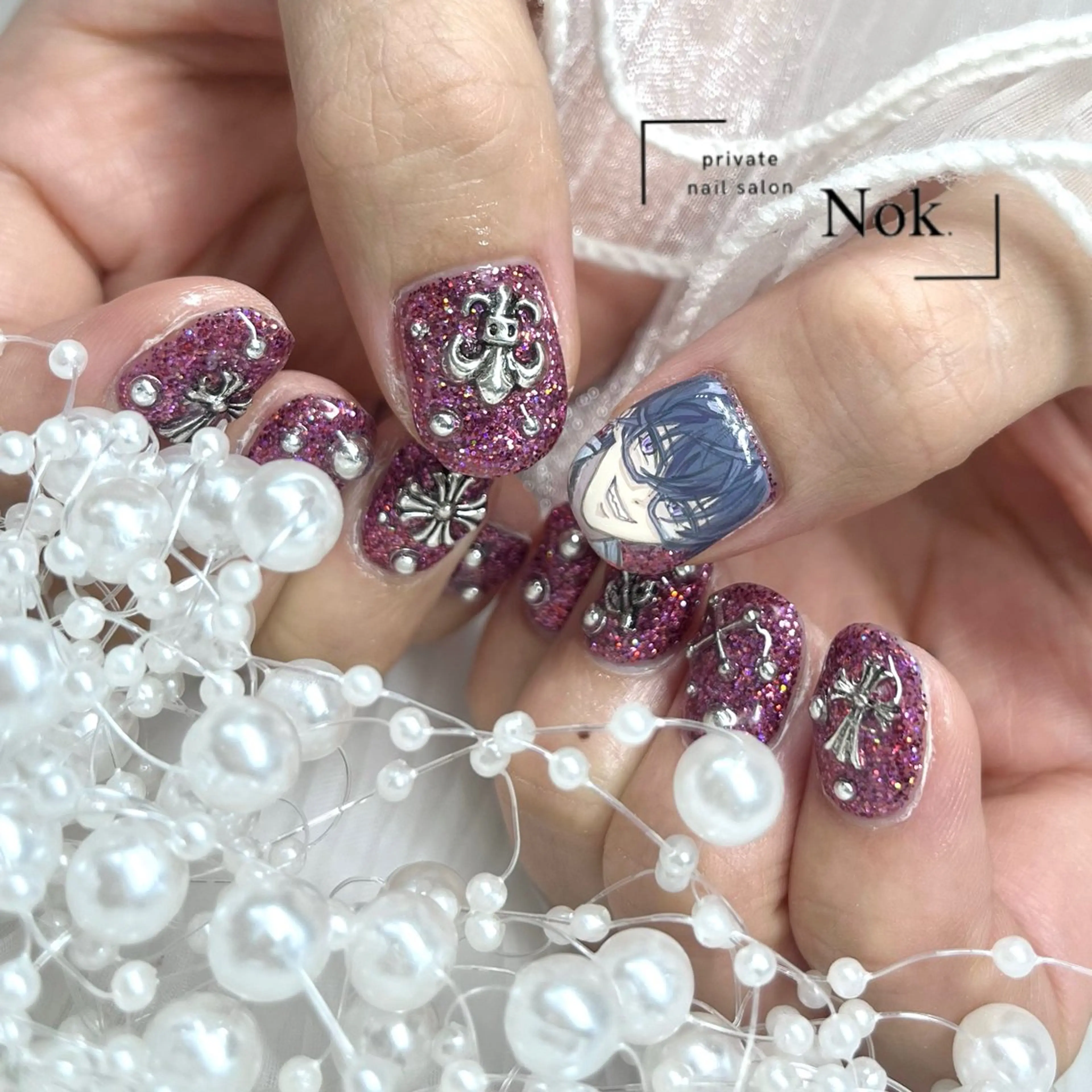 ネイル ハンドネイル 池袋痛ネイル Nok. 渡辺のネイルデザイン