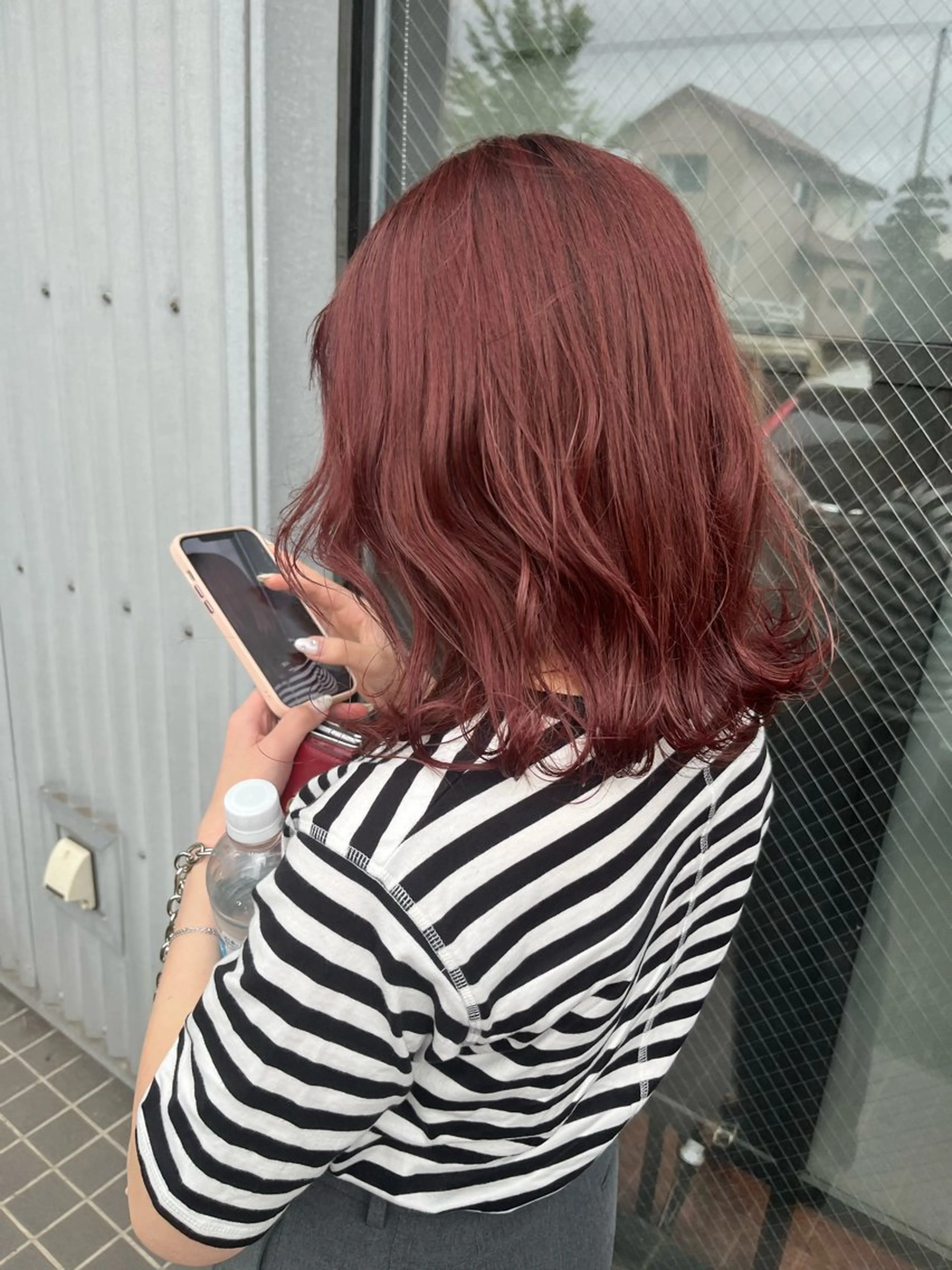 ミディアム カット ヘアカラー N° Elune MIYUUのヘアスタイル