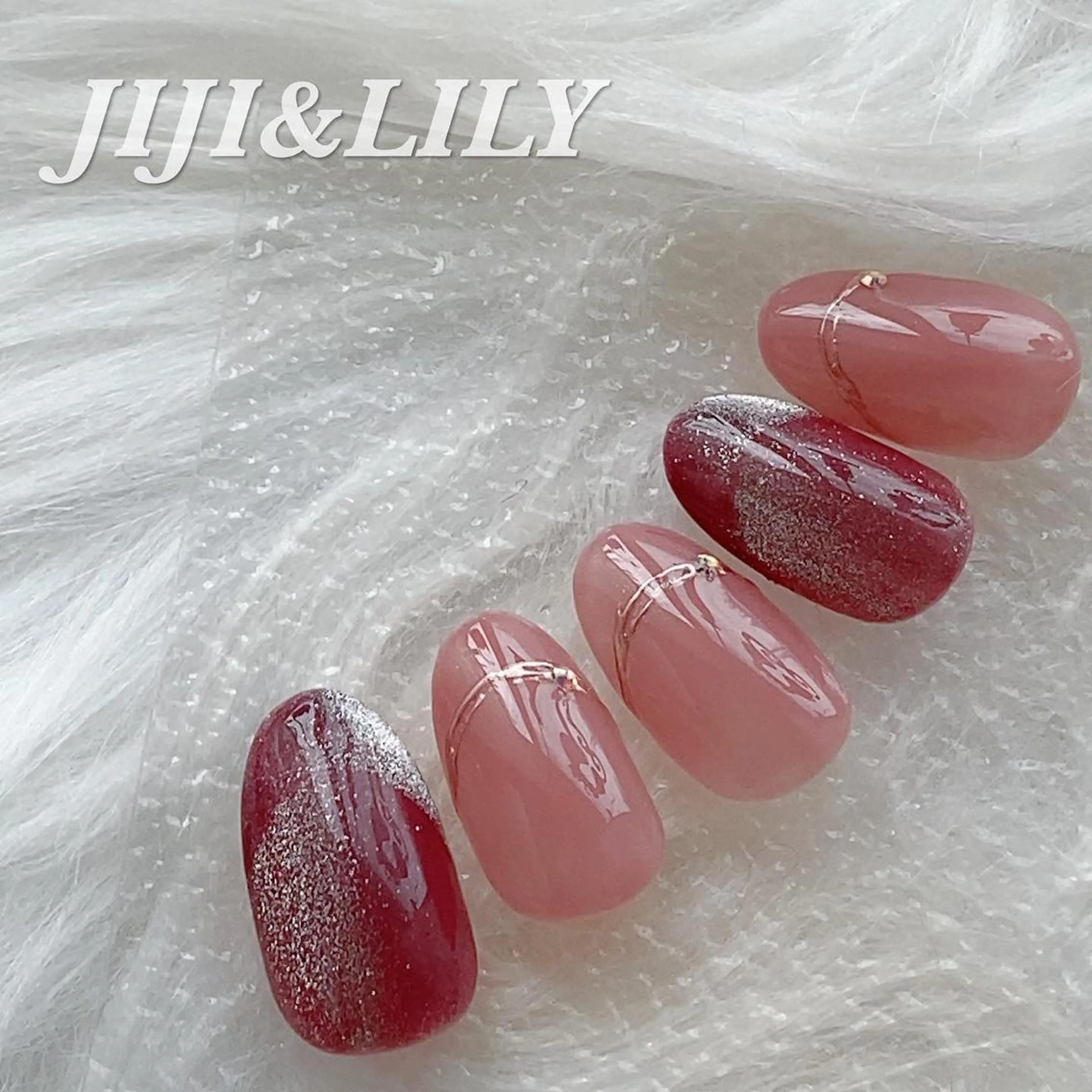 ネイル フレンチネイル オンブレフレンチ 豊田 圭子のネイルデザイン