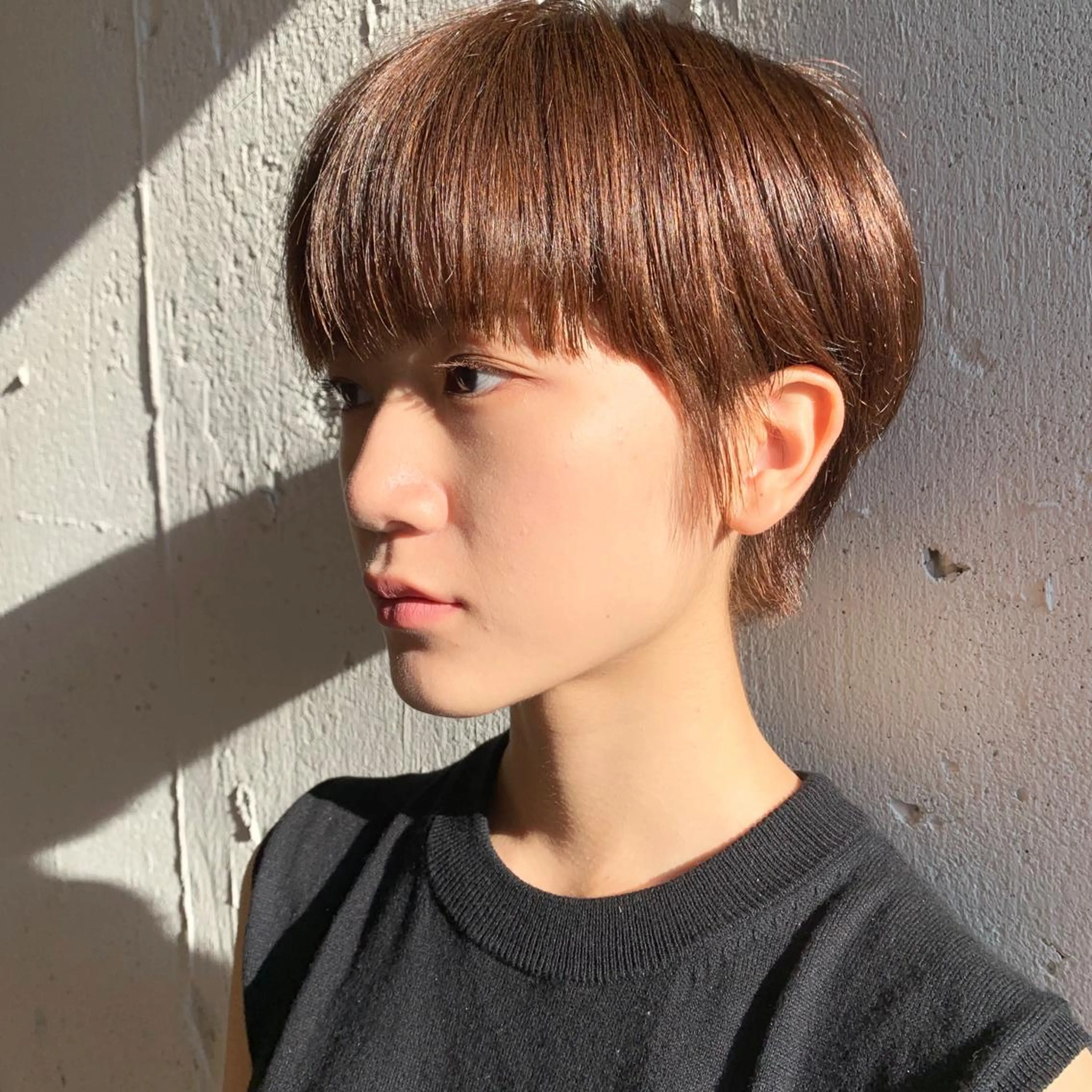 ショート カラー Fuuu《フゥ》所属・シノザキ/薬院/ボブ /ショート/髪質改善のヘアスタイル