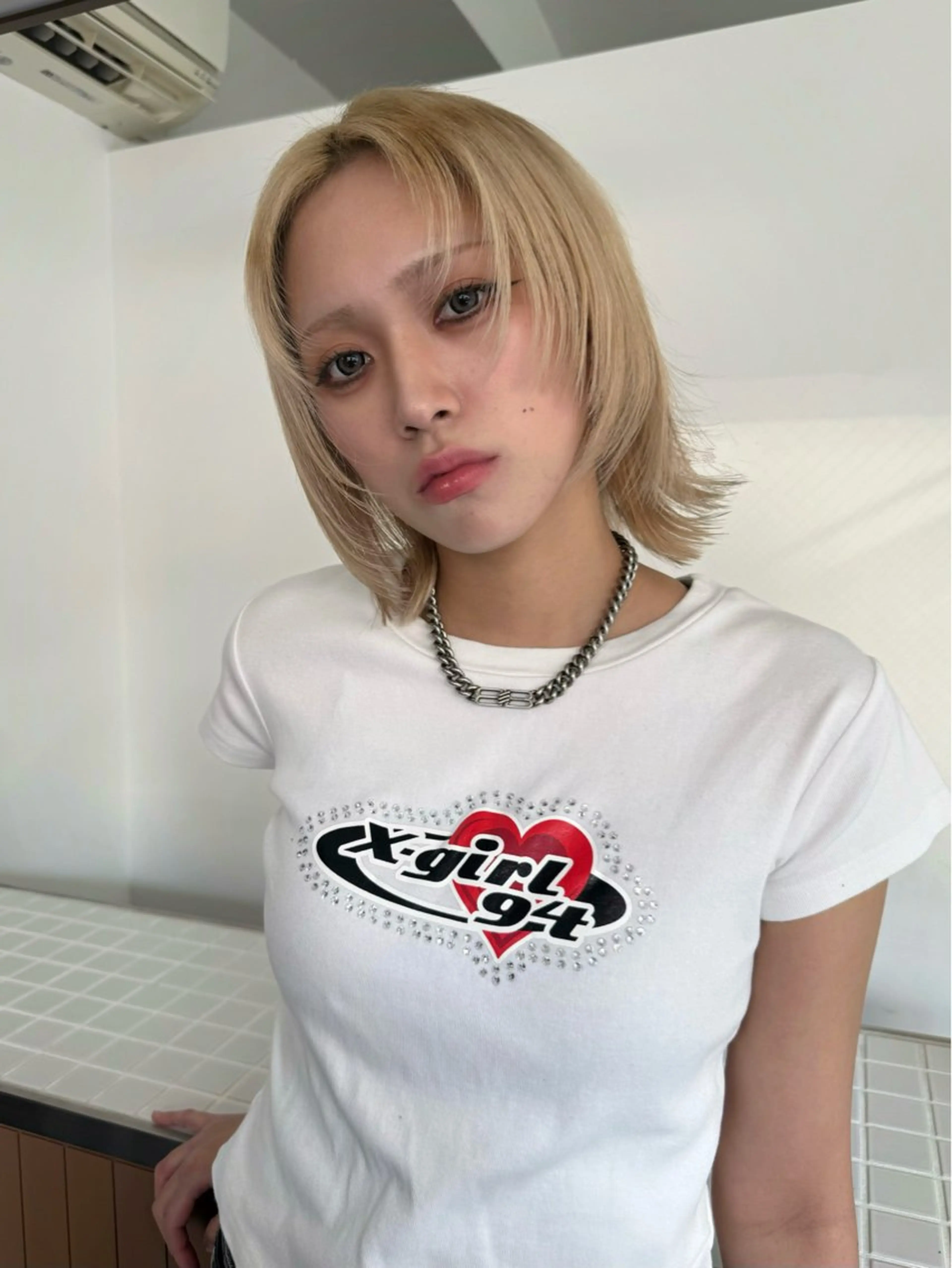 ミディアム ボブレイヤー ボブ レイヤーカット 宮嶋 蓮のヘアスタイル