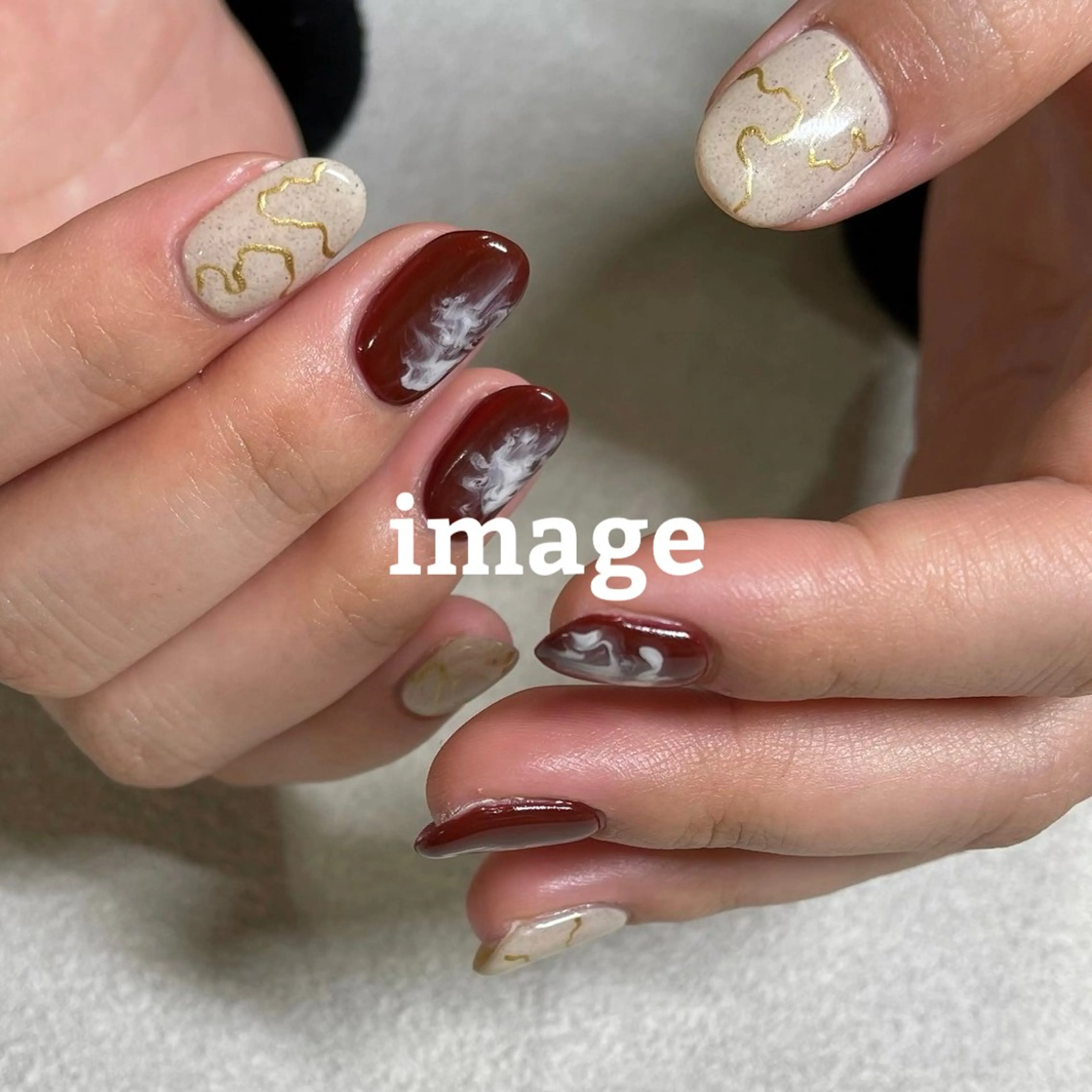 ネイル ハンドネイル MARU NAIL Izumiのネイルデザイン
