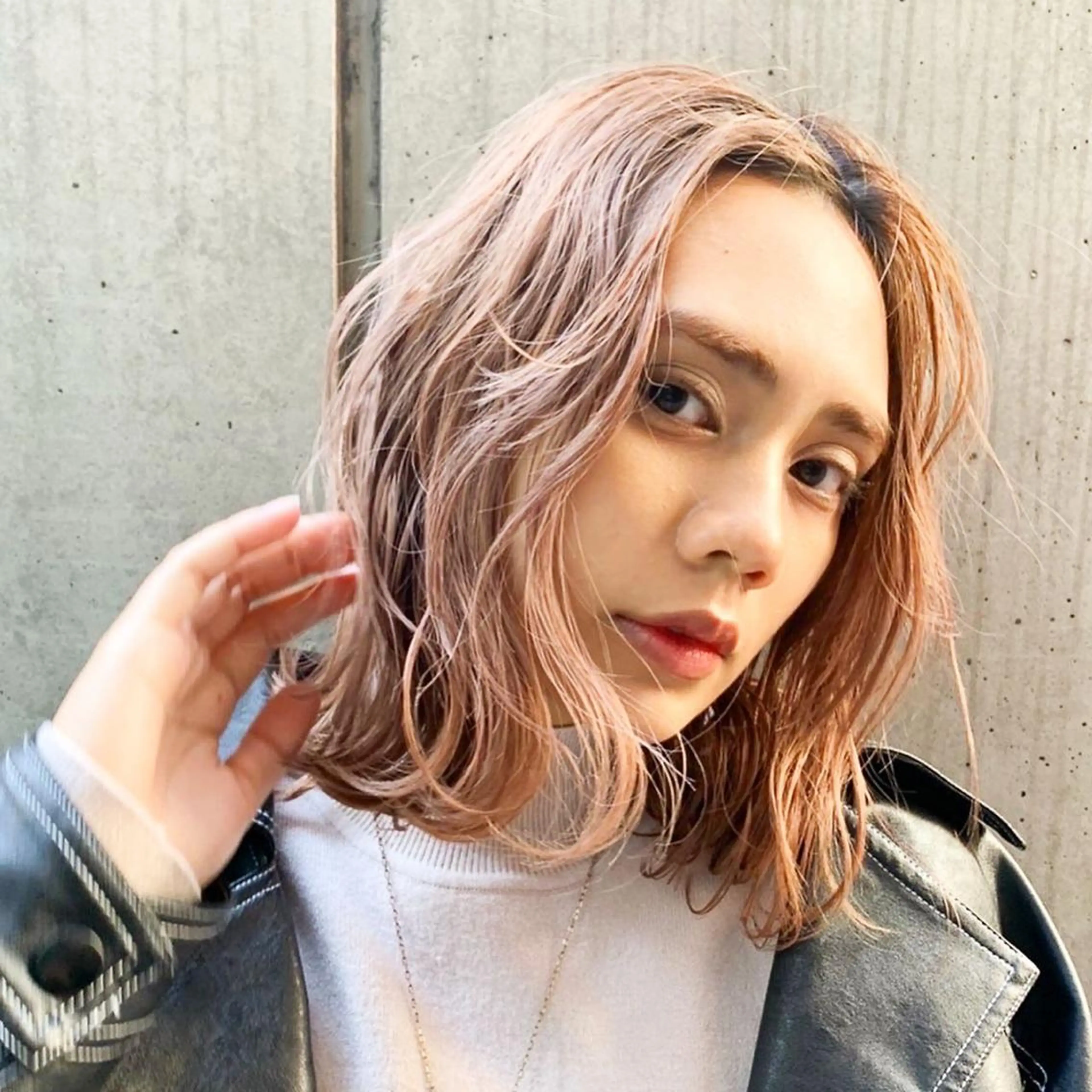 ショート ヘアカラー 河原 亮のヘアスタイル