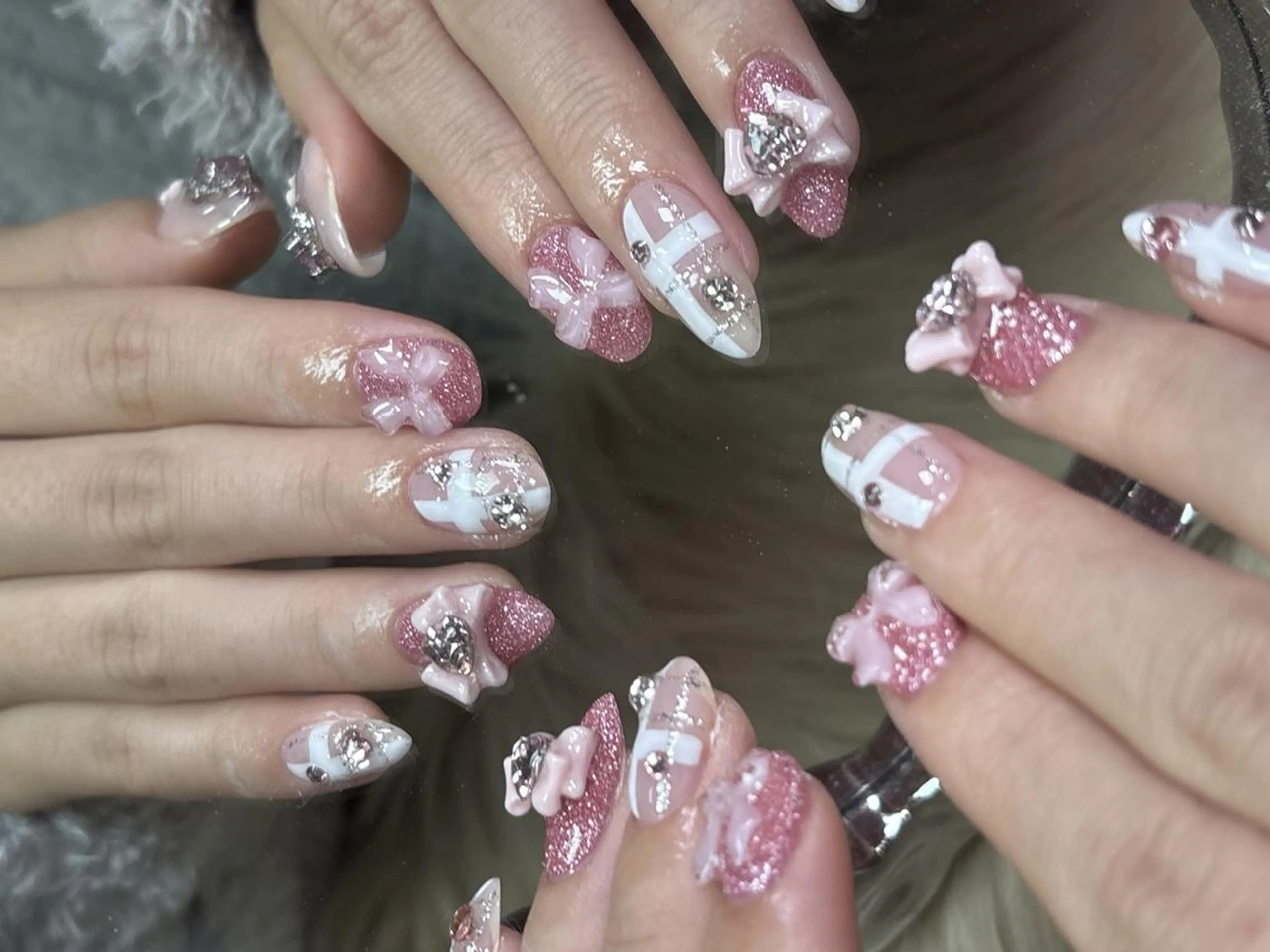 ネイル ハンドネイル Dark Honey karinのネイルデザイン