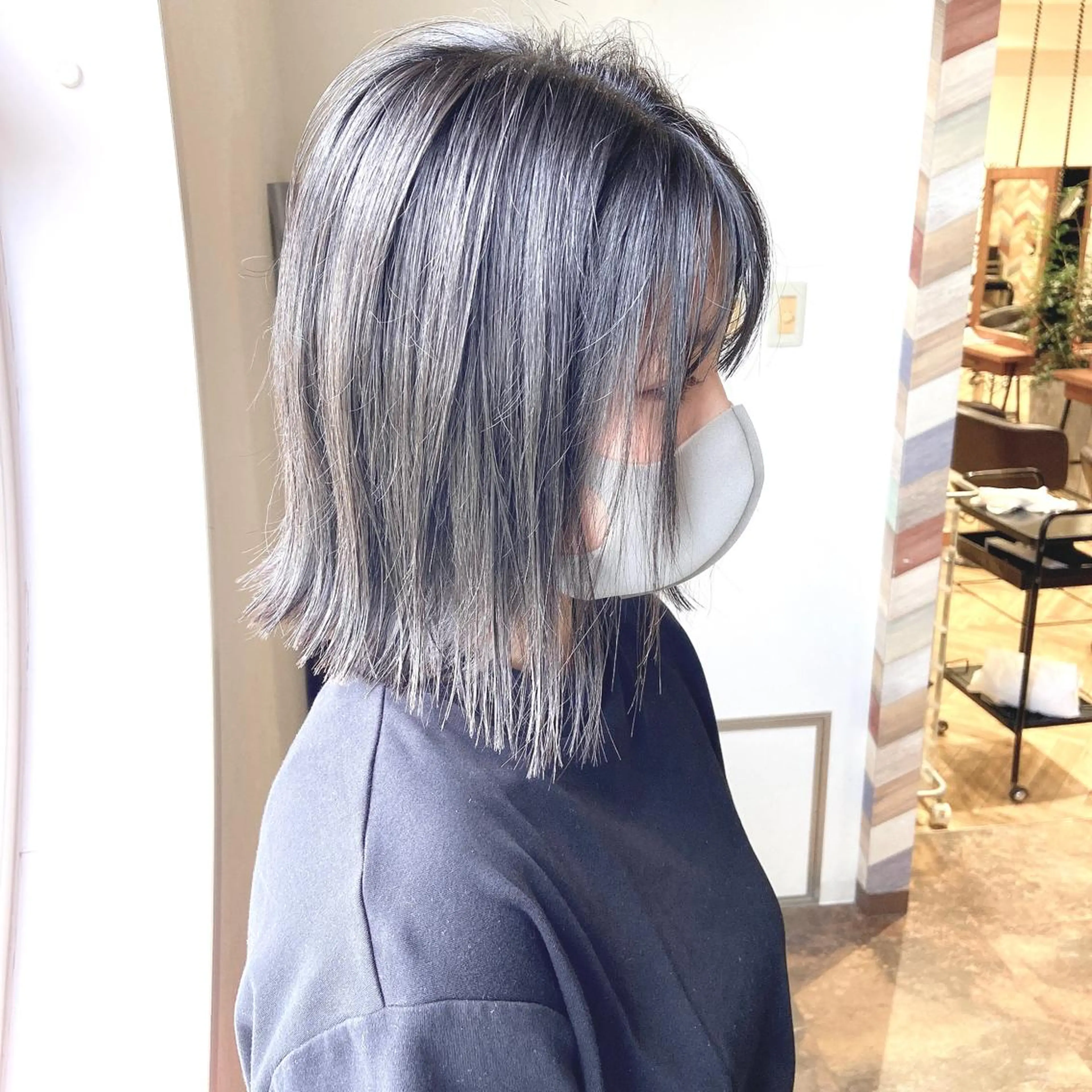 ミディアム I'sland【アイランド】所属・NAKAHARA TSUKUSHIのヘアスタイル