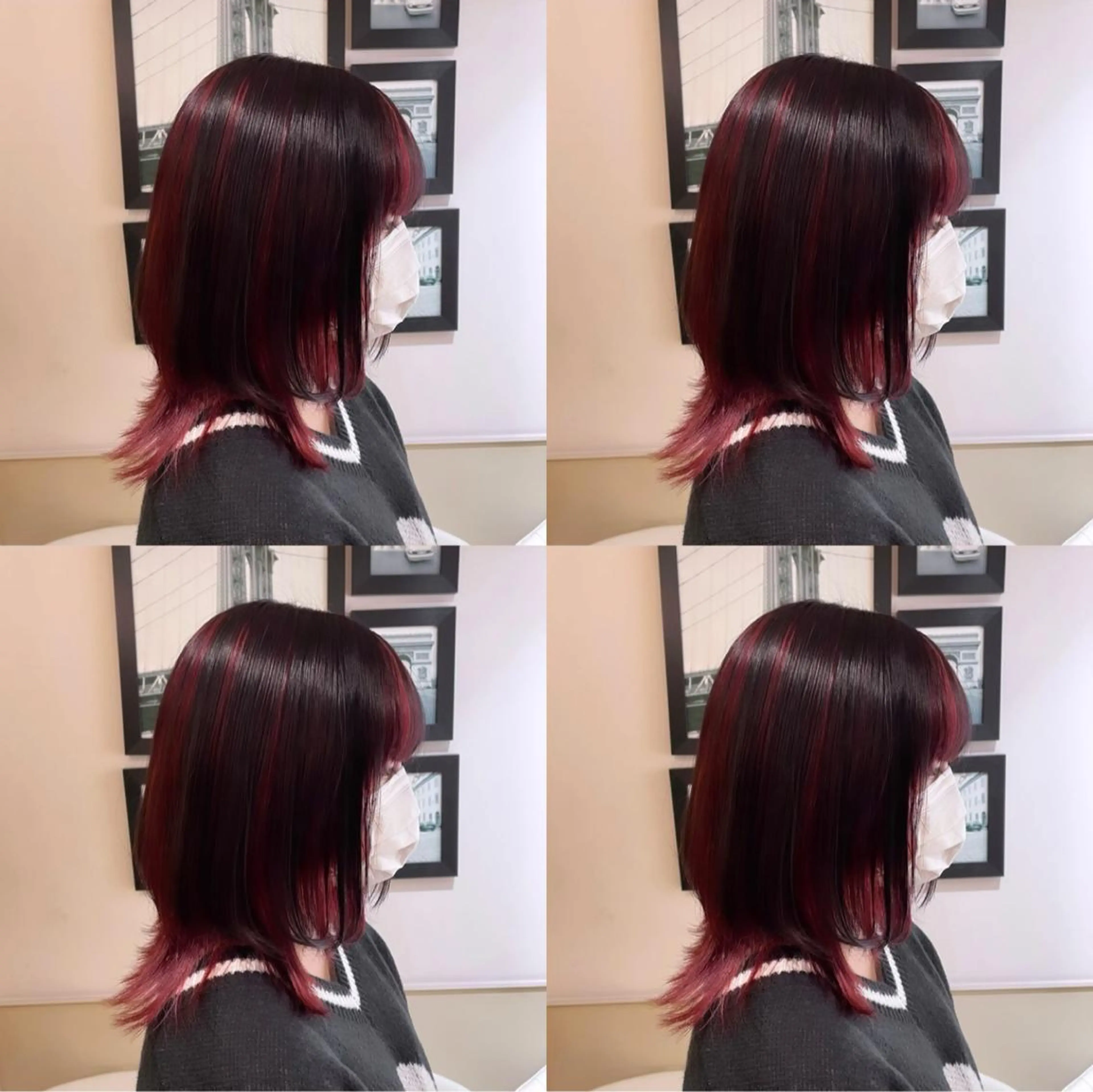 セミロング カラー 🌟トップデザイナー 高橋🌟のヘアスタイル