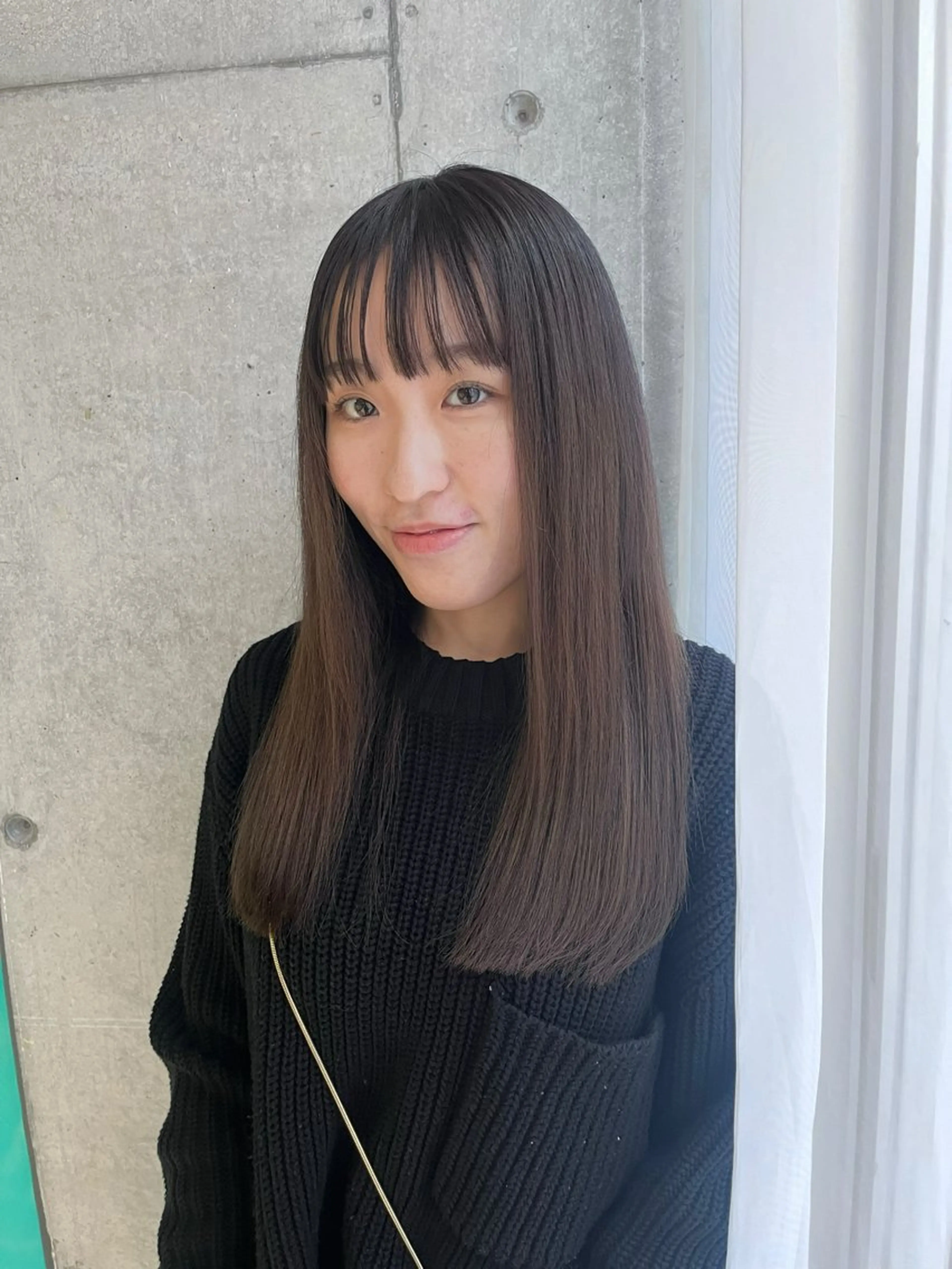 ロング 小林実愛/ ハイトーン/心斎橋/のヘアスタイル