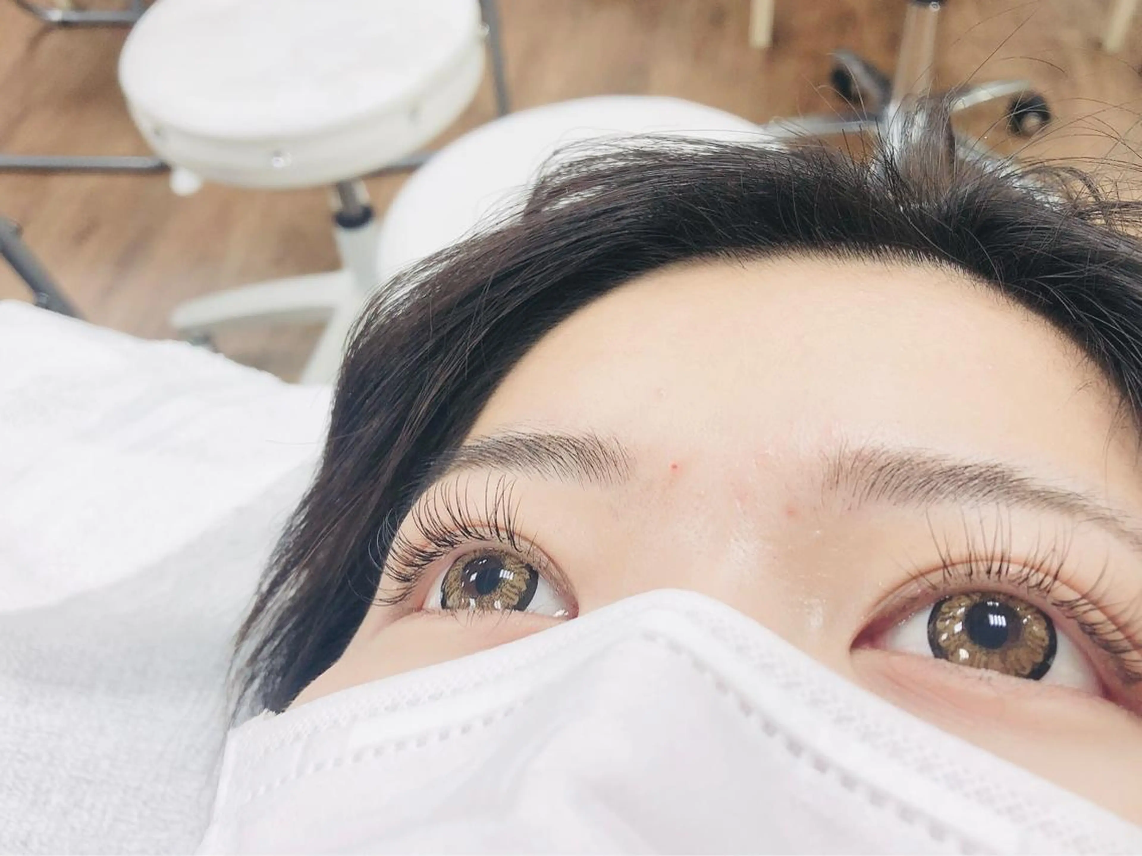 マツエク・マツパ レイヤーカット/ 髪質改善/羽柴りくのヘアスタイル