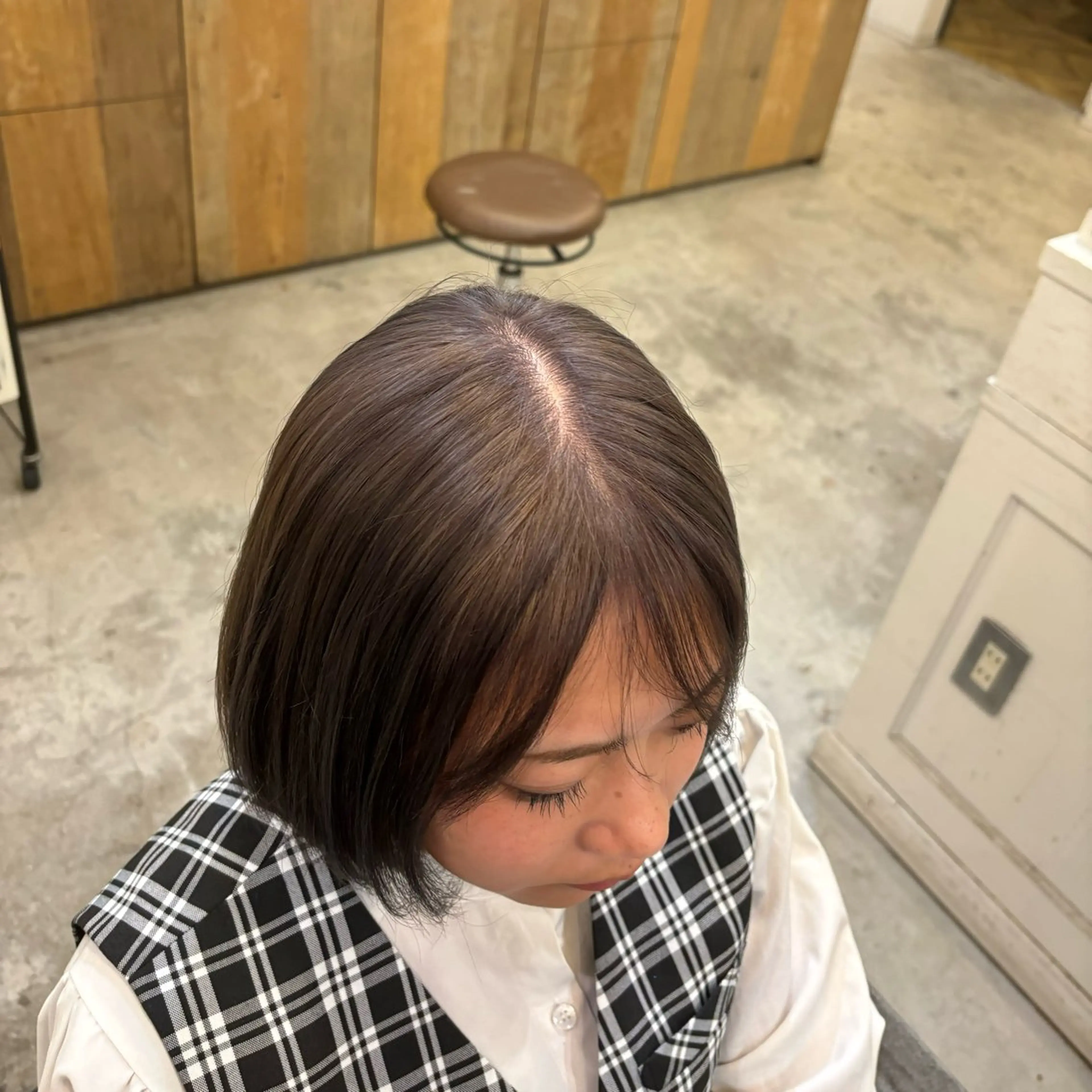 カラー 吉田 琉夏のヘアスタイル