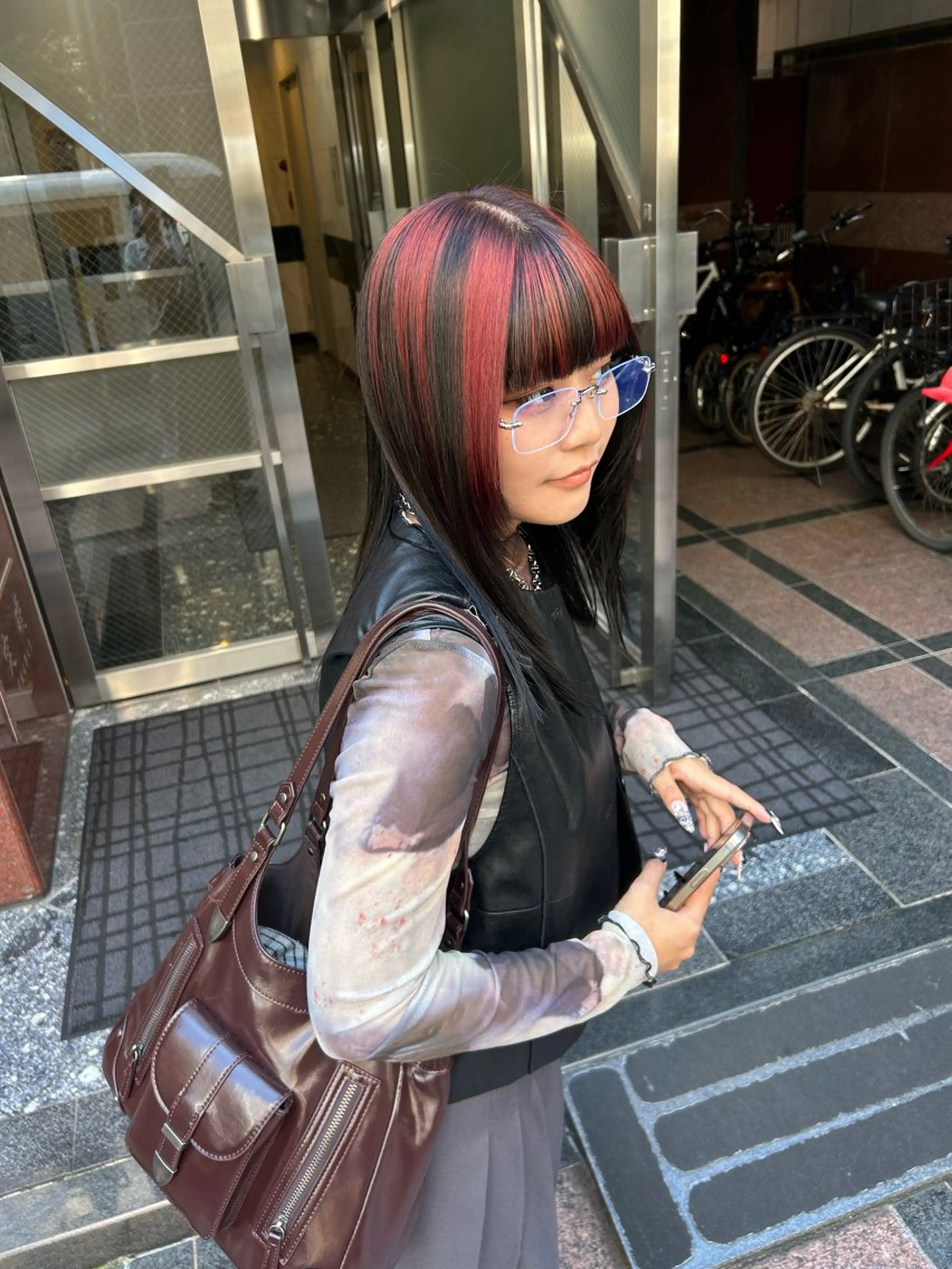 セミロング CURIO/南船場 /RIN💈🍎のヘアスタイル