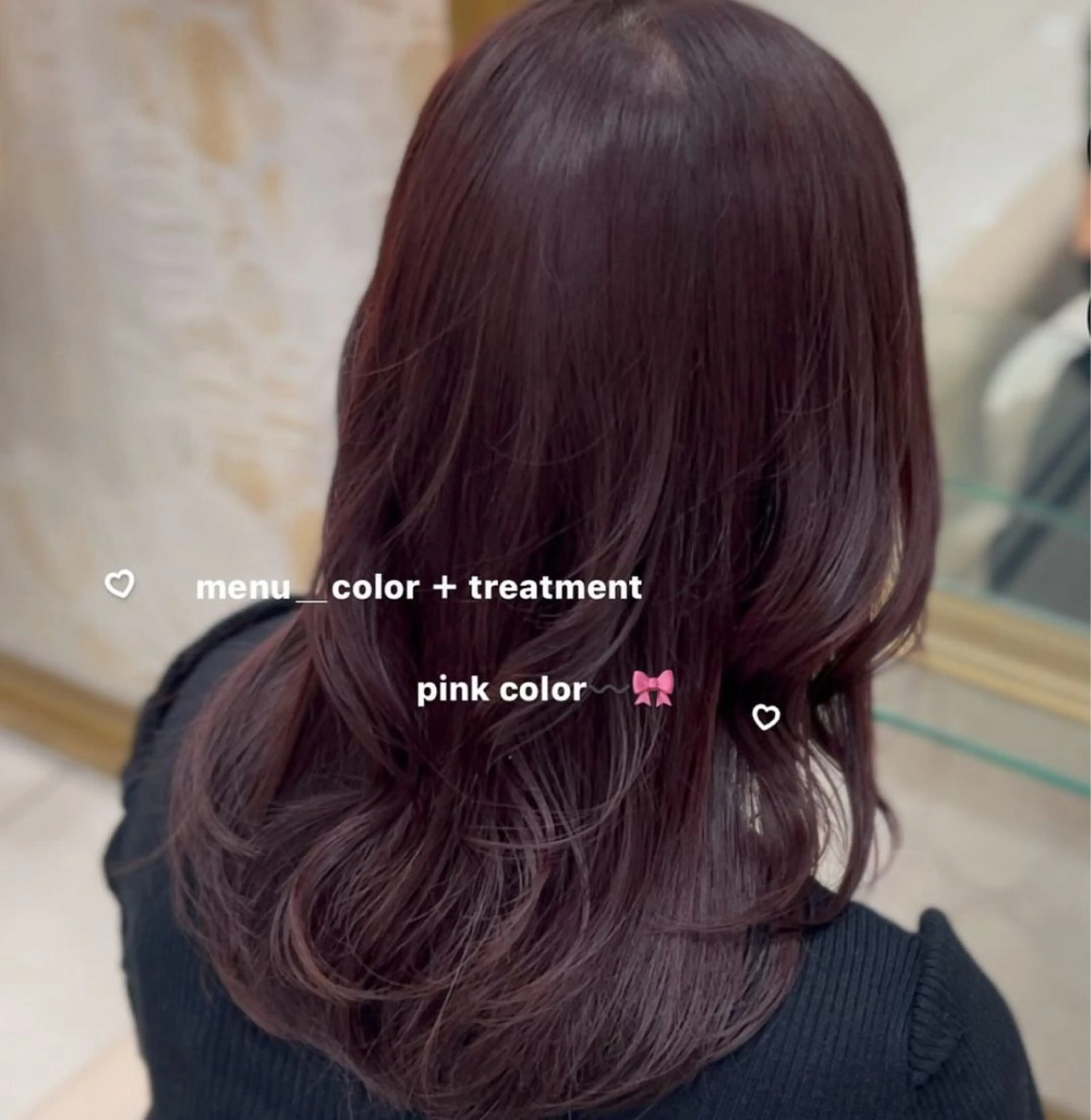 ミディアム 🎀さ こﾁ🎀のヘアスタイル